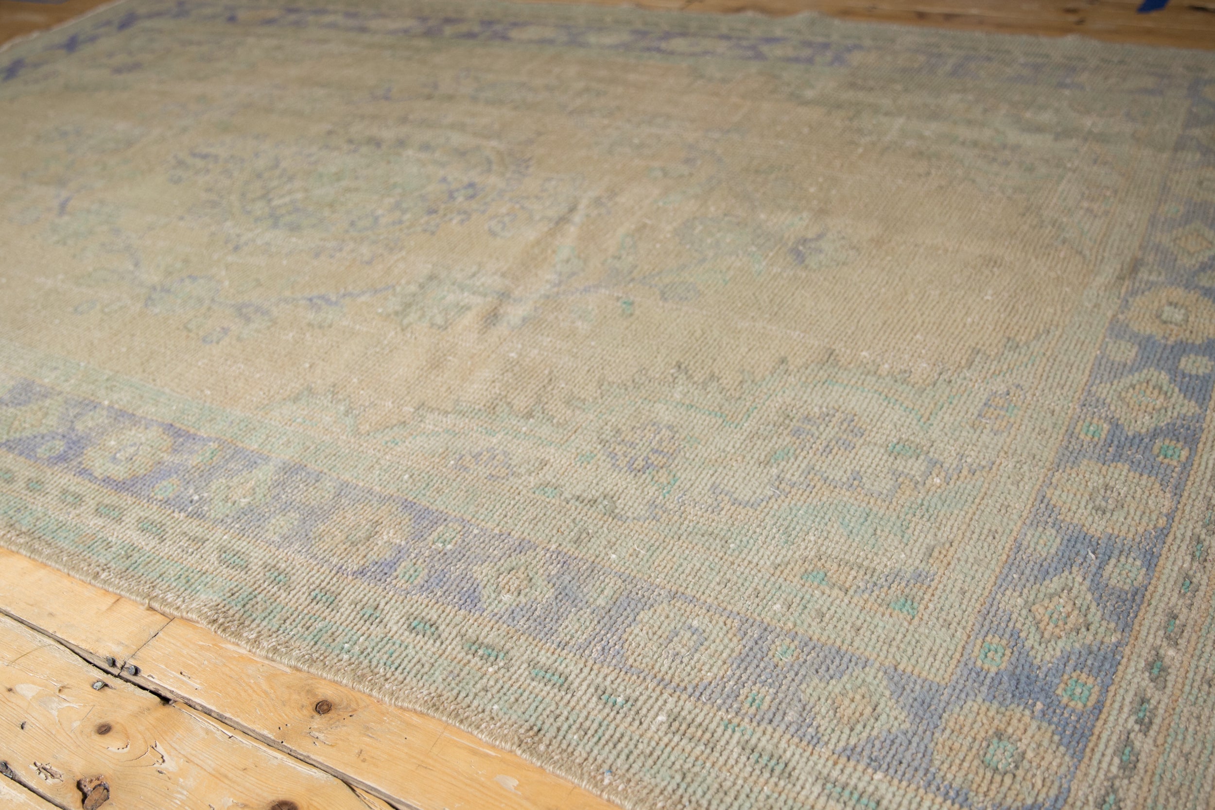 6x9.5 Vintage Distressed Oushak Carpet by Old New House® - product image 5 for Resin Society