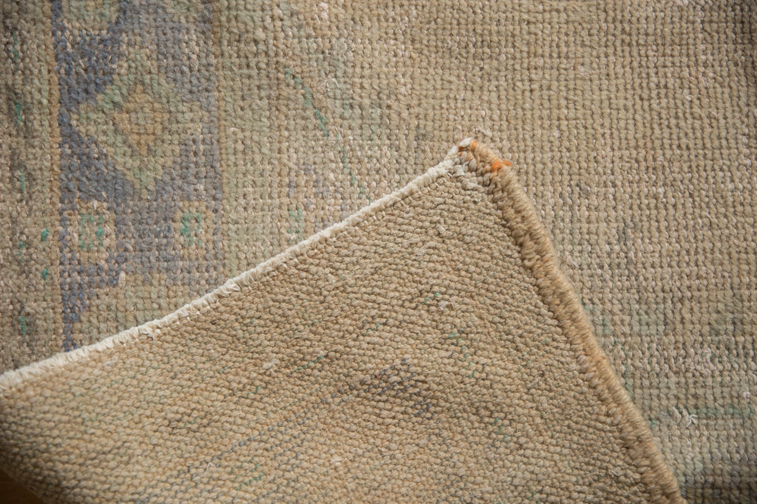 6x9.5 Vintage Distressed Oushak Carpet by Old New House® - product image 10 for Resin Society