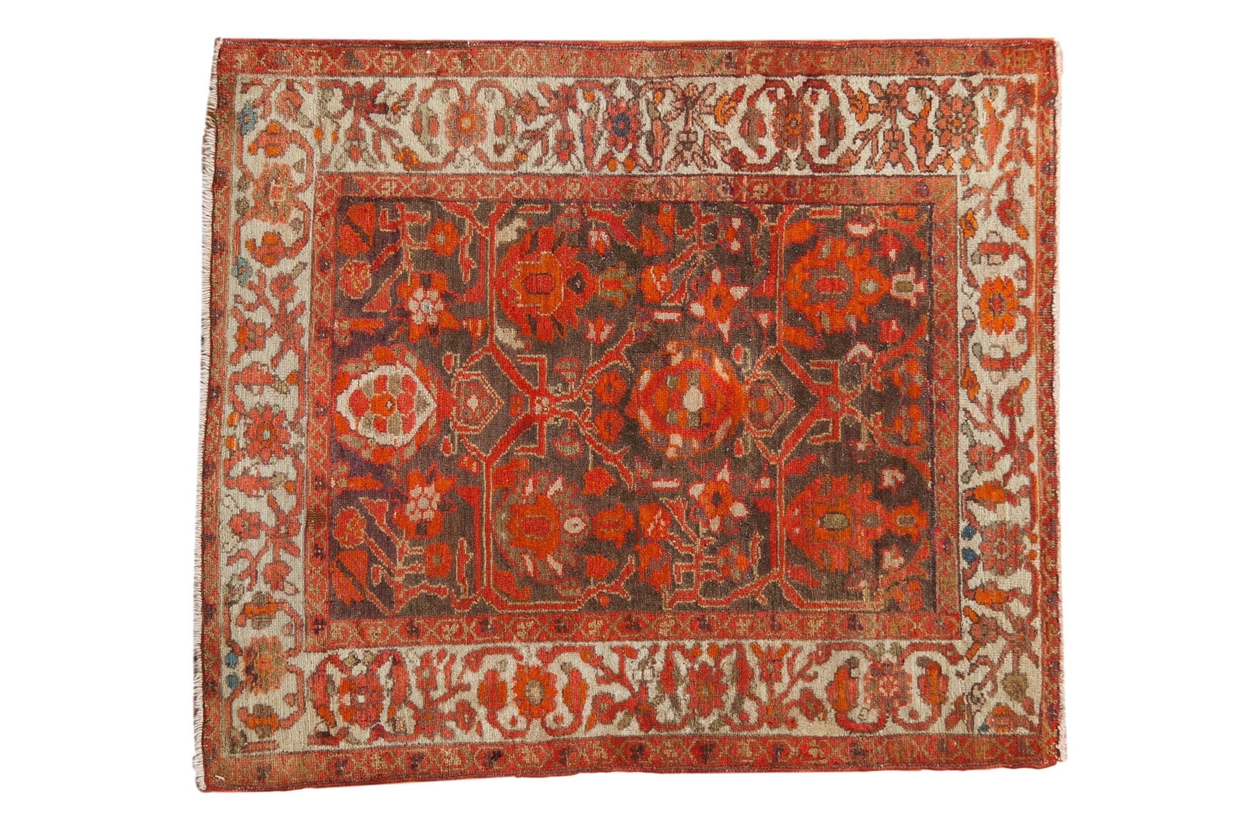 2.5x3 Antique Fragment Malayer Square Rug by Old New House® - main product image for Resin Society