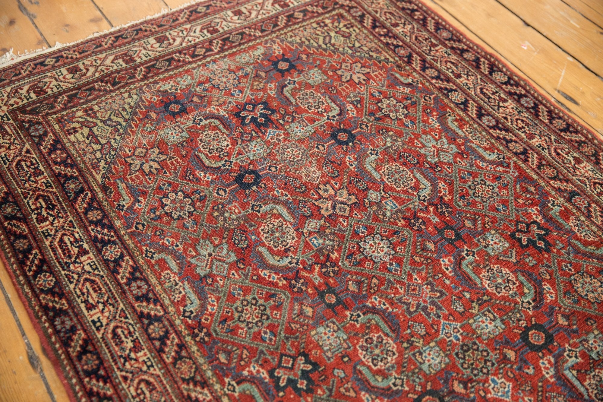 3.5x15 Antique Malayer Rug Runner by Old New House® - product image 4 for Resin Society