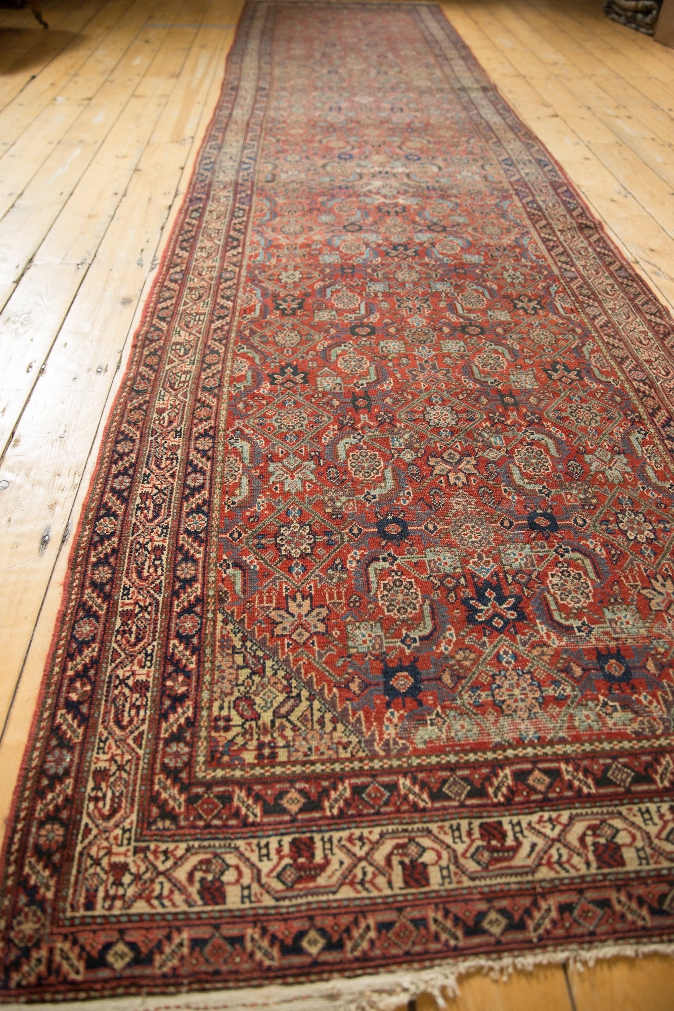 3.5x15 Antique Malayer Rug Runner by Old New House® - product image 14 for Resin Society