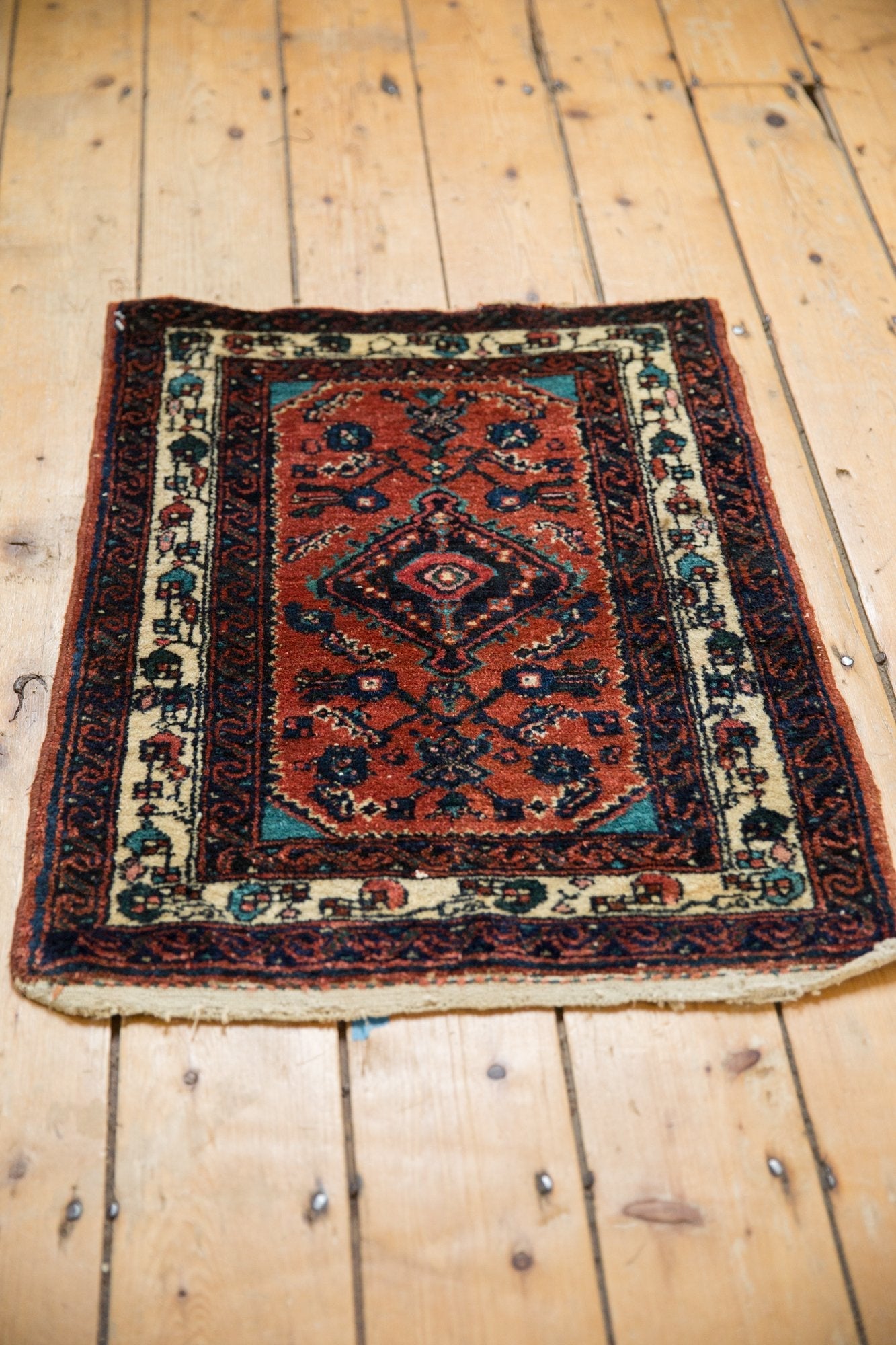 2x2.5 Vintage Engelas Square Rug Mat by Old New House® - product image 3 for Resin Society
