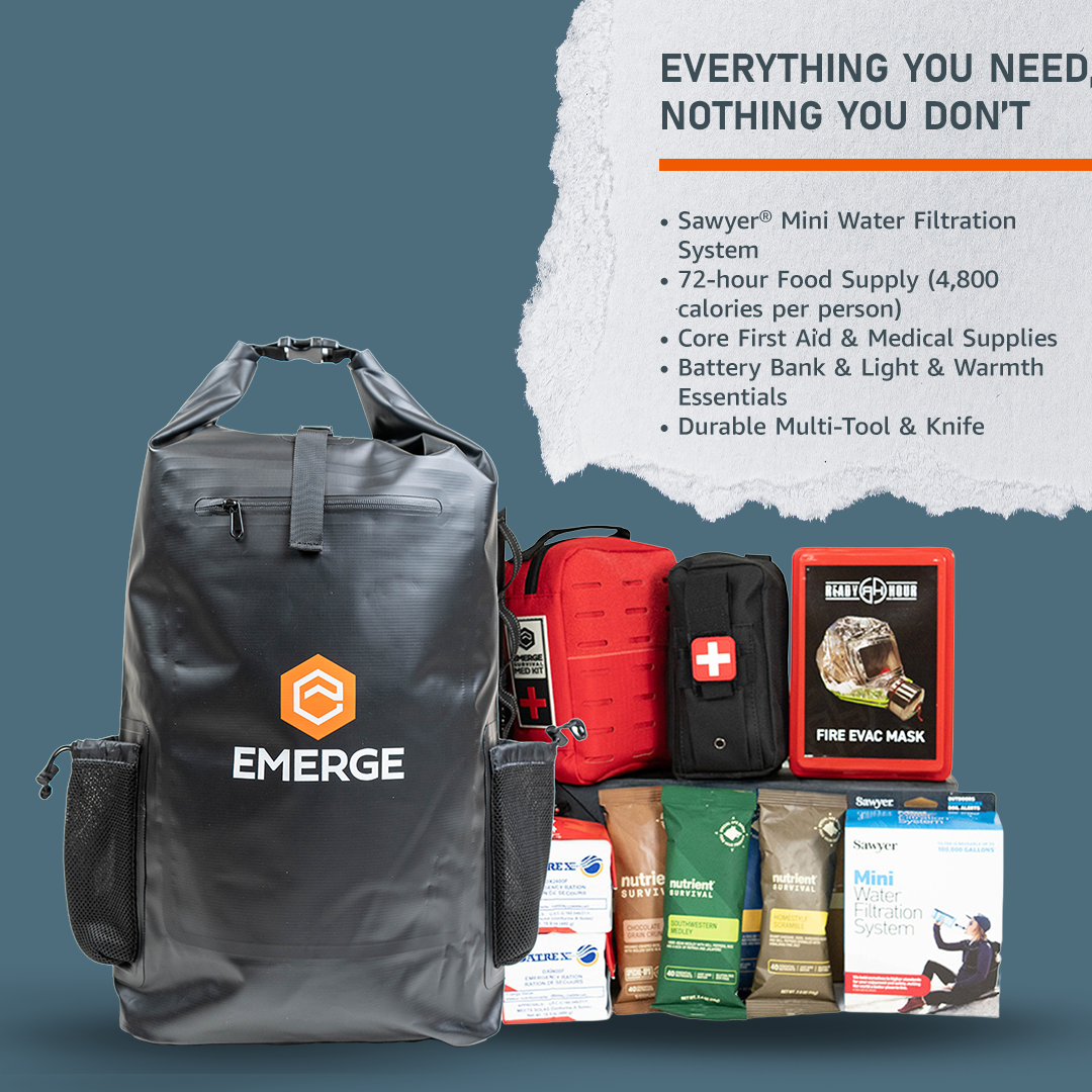72 Hour Kit by Emerge Survival - product image 6 for Resin Society