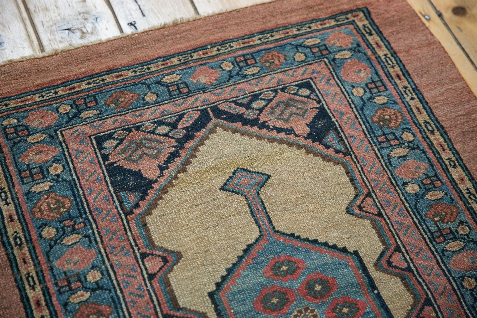 3x4 Antique Camel Hair Serab Square Rug by Old New House® - product image 12 for Resin Society