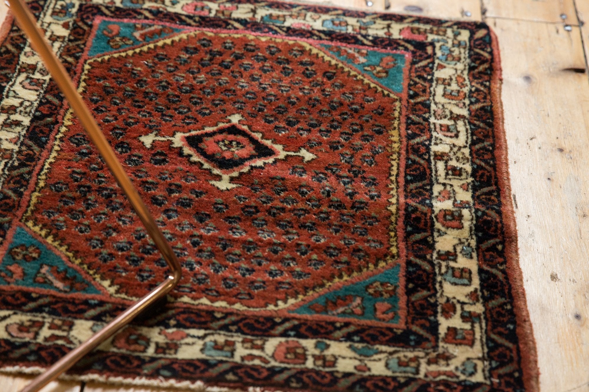 2x2.5 Vintage Engelas Square Rug Mat by Old New House® - product image 4 for Resin Society