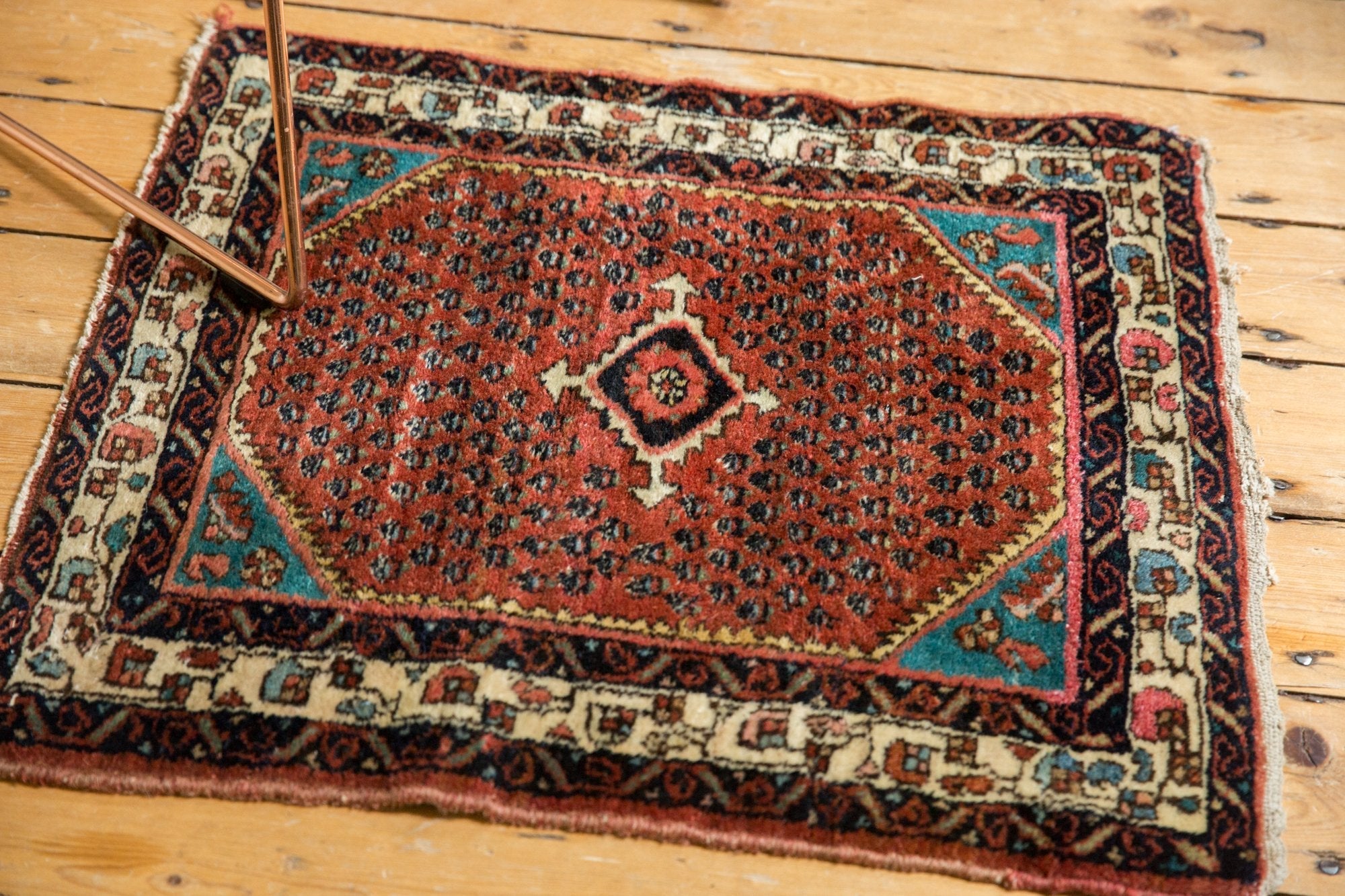 2x2.5 Vintage Engelas Square Rug Mat by Old New House® - product image 5 for Resin Society