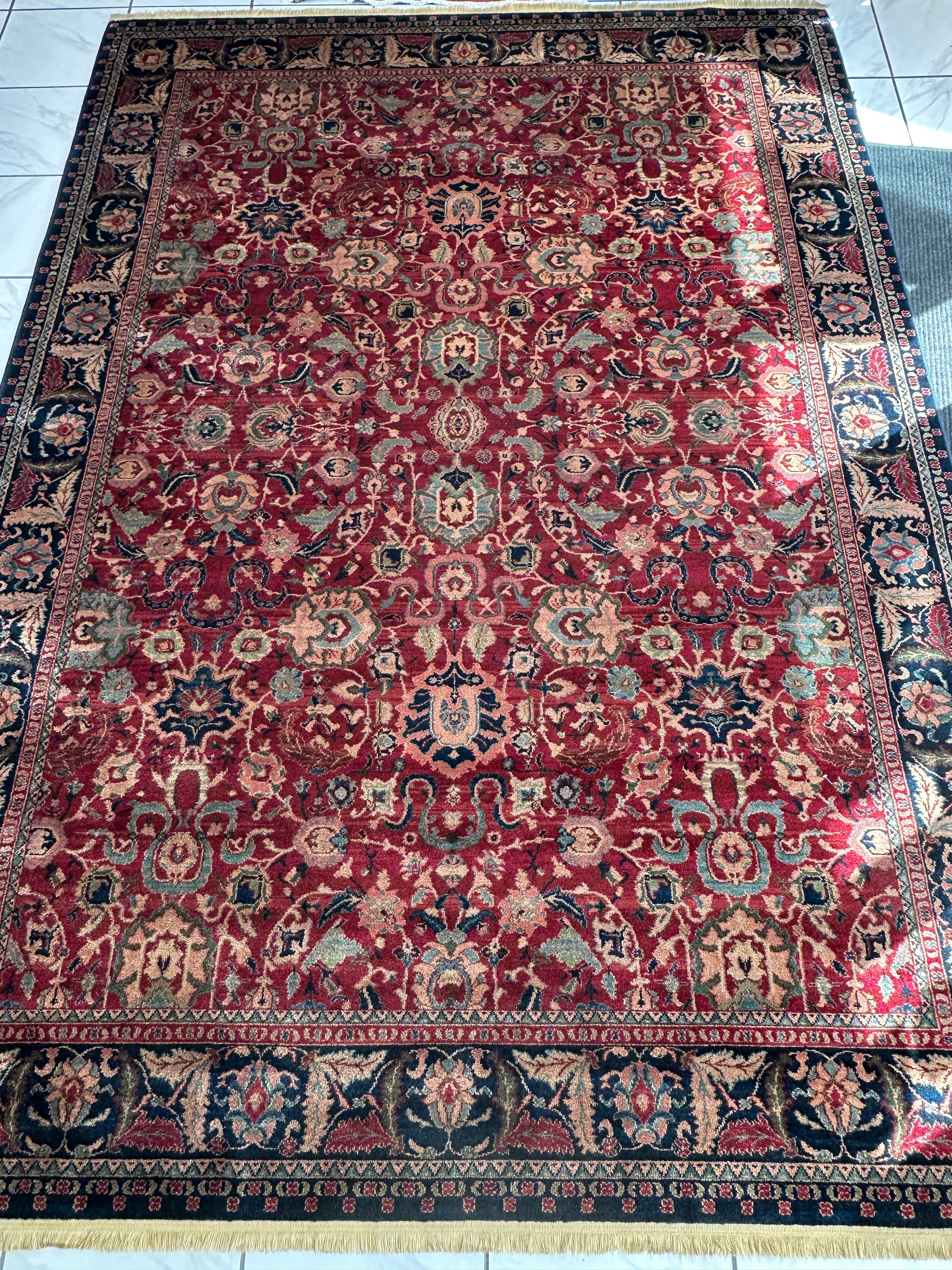 Karastan Samovar Teawash Wool Rug – 8’8” x 12’ – Vintage Elegance by Rugistan - main product image for Resin Society