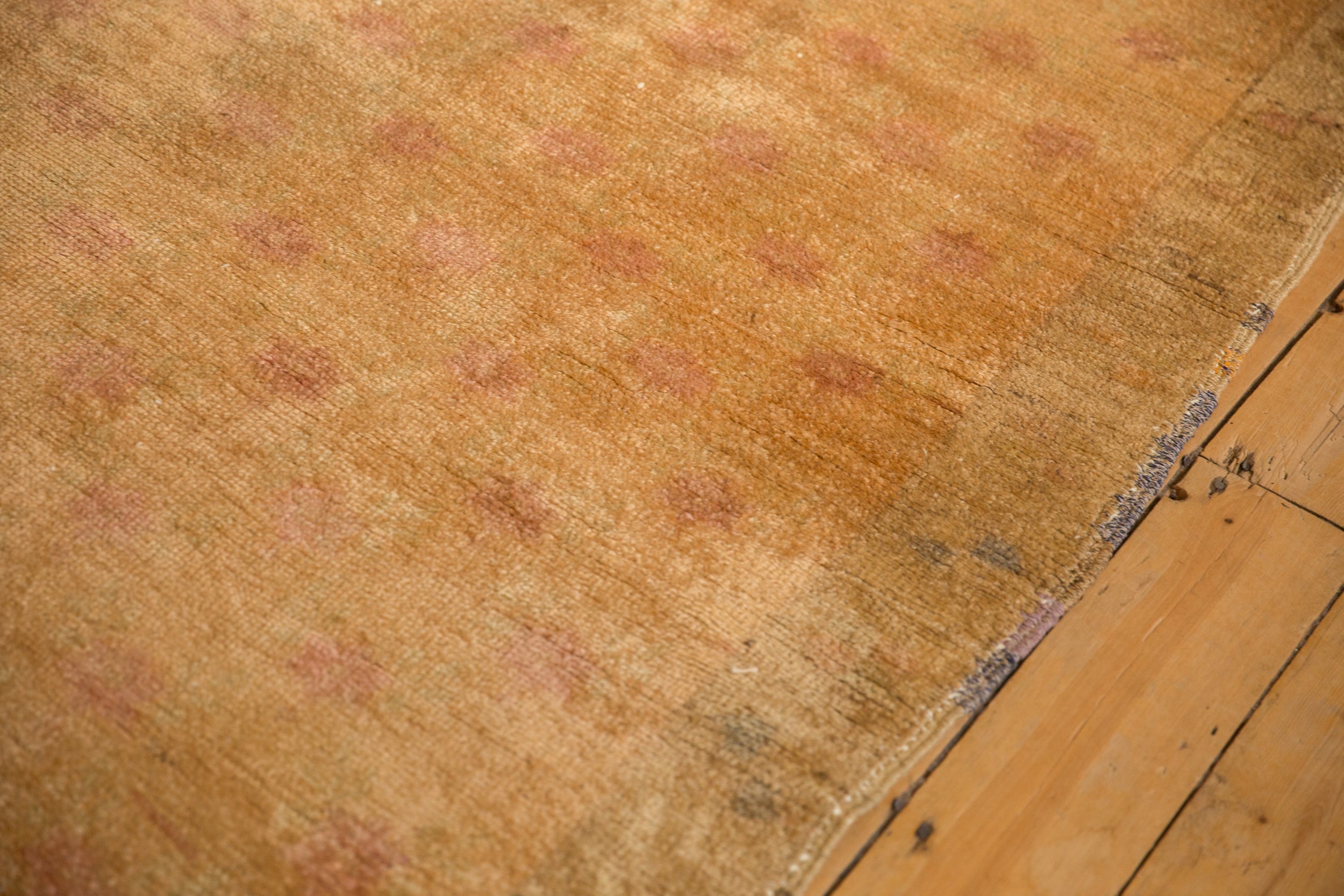 4x8.5 Vintage Distressed Oushak Rug Runner by Old New House® - product image 7 for Resin Society