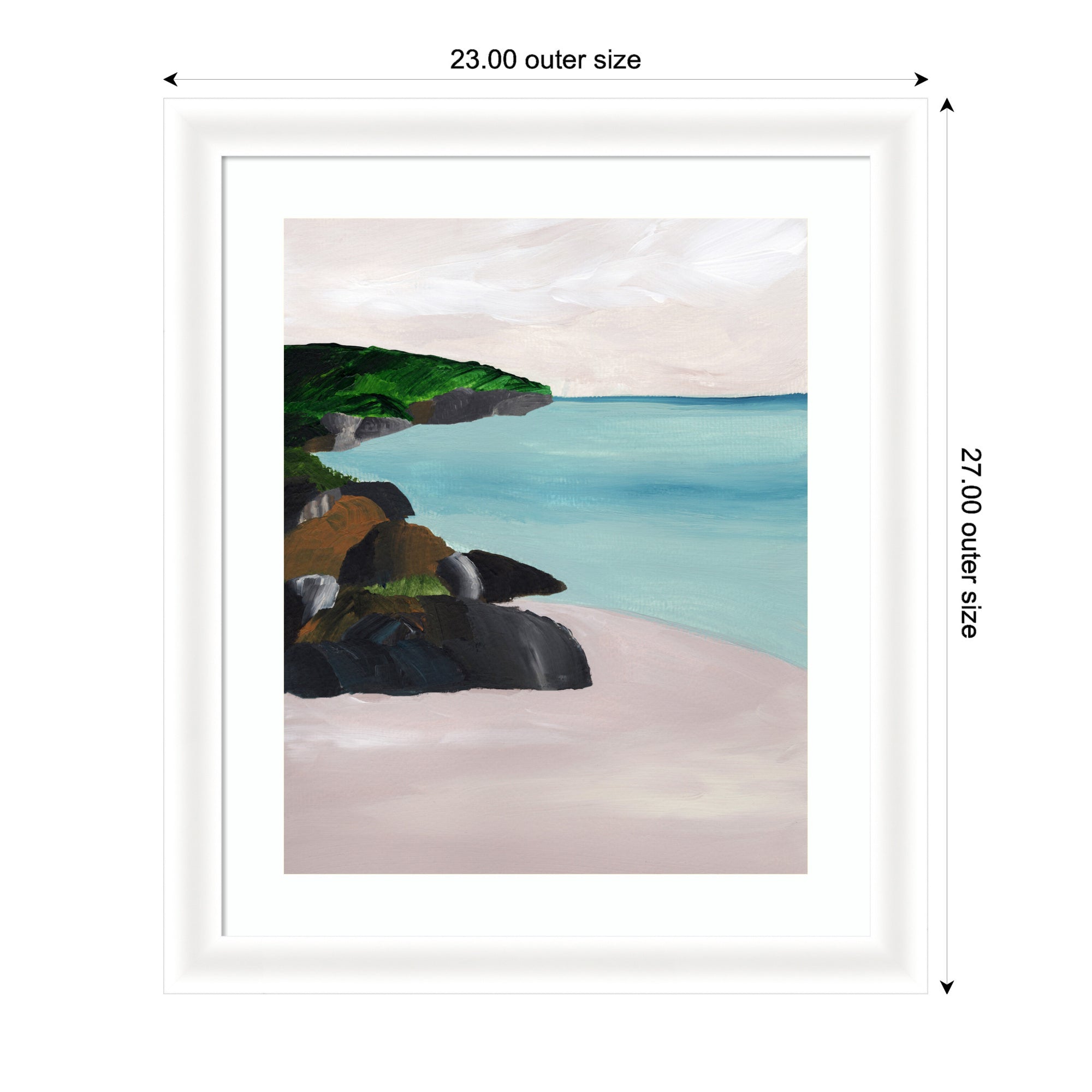 Framed Art Seascape by Nikita Jariwala
