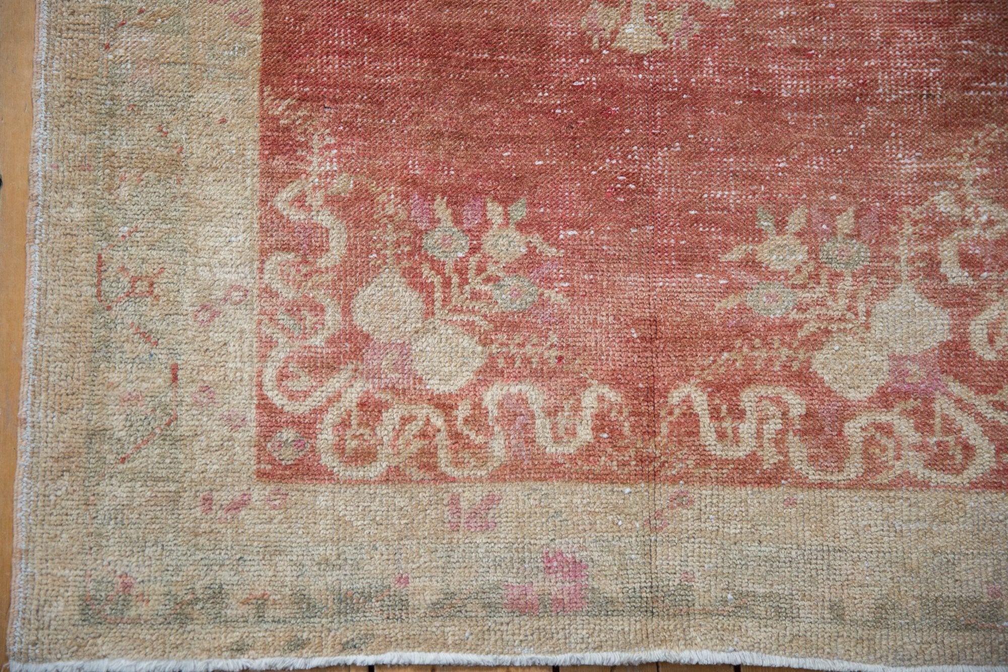 3.5x6.5 Vintage Distressed Oushak Rug by Old New House® - product image 6 for Resin Society