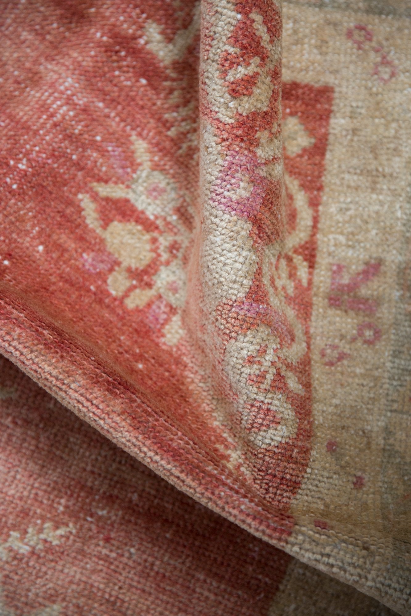 3.5x6.5 Vintage Distressed Oushak Rug by Old New House® - product image 10 for Resin Society
