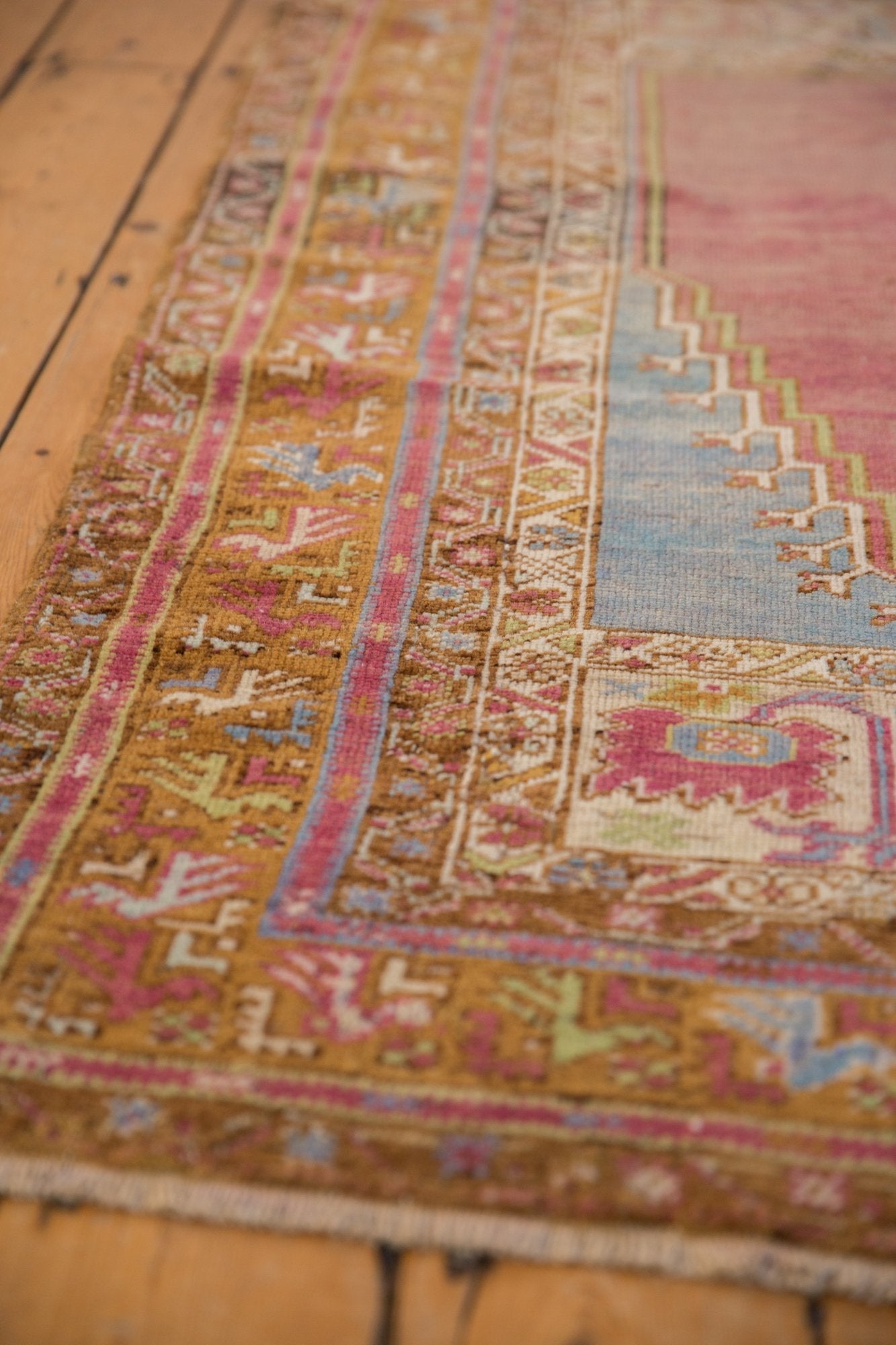 3.5x6 Vintage Distressed Oushak Rug by Old New House® - product image 9 for Resin Society