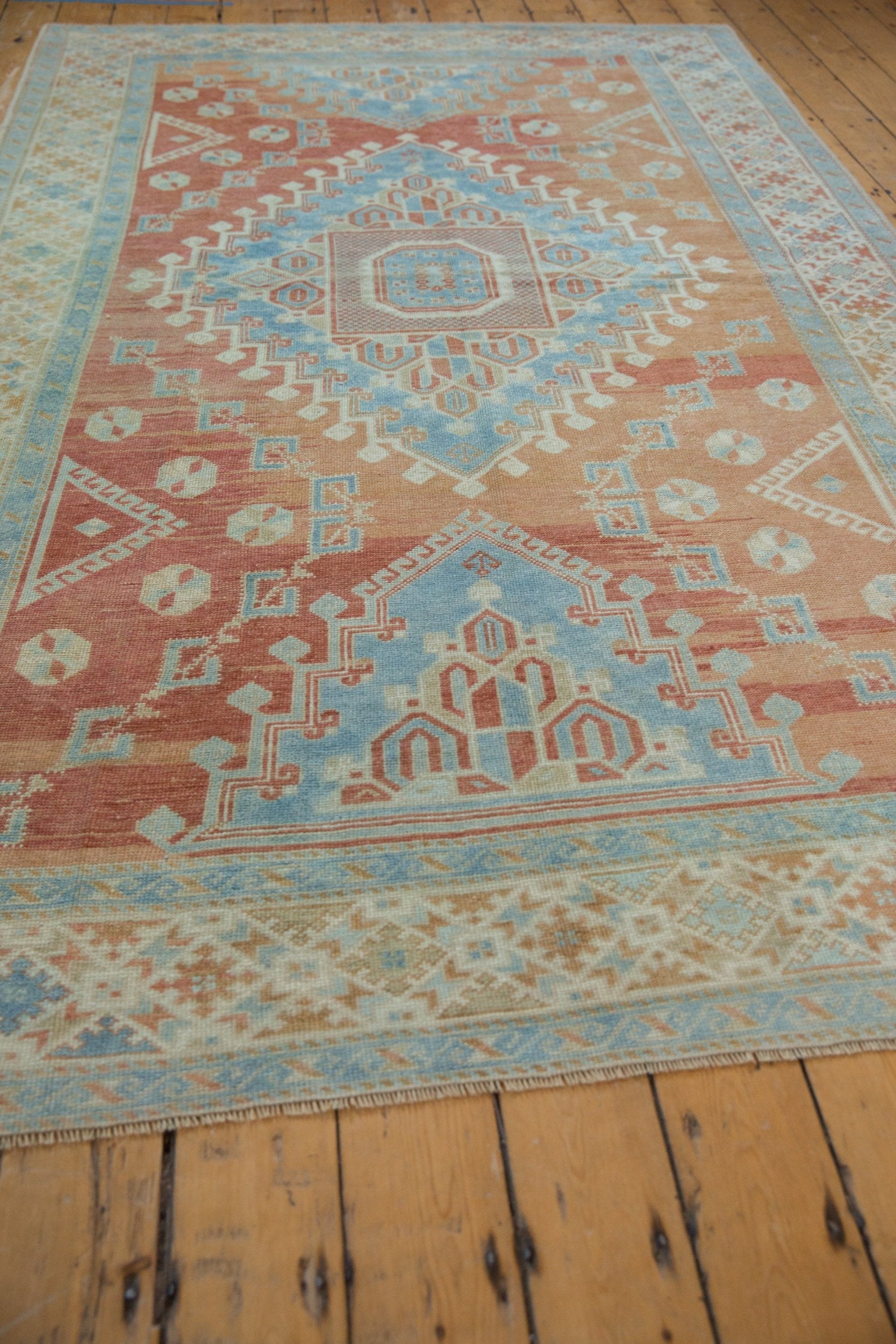 6x10 Vintage Distressed Oushak Carpet by Old New House® - product image 8 for Resin Society
