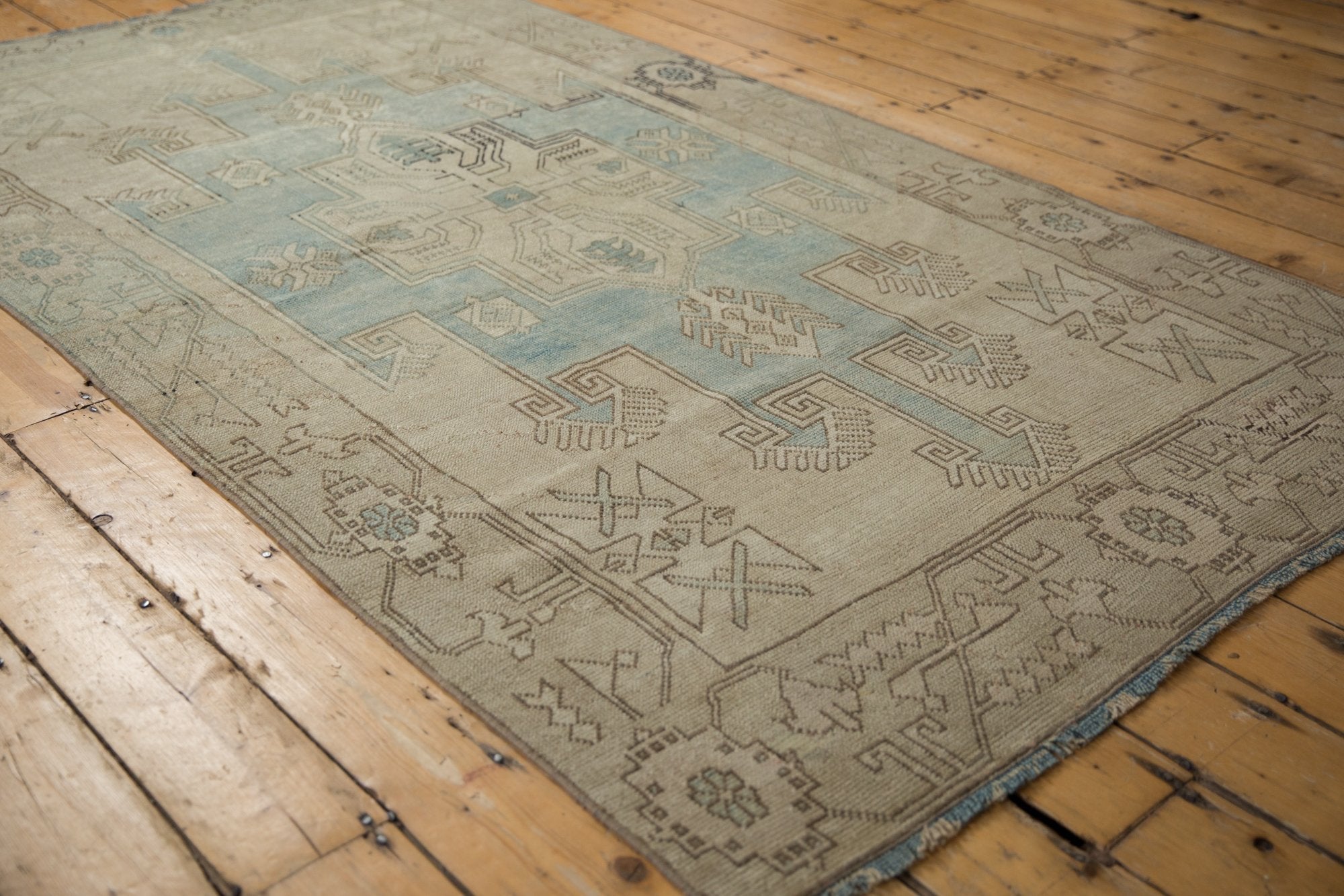 4.5x8.5 Vintage Distressed Oushak Rug by Old New House® - product image 2 for Resin Society