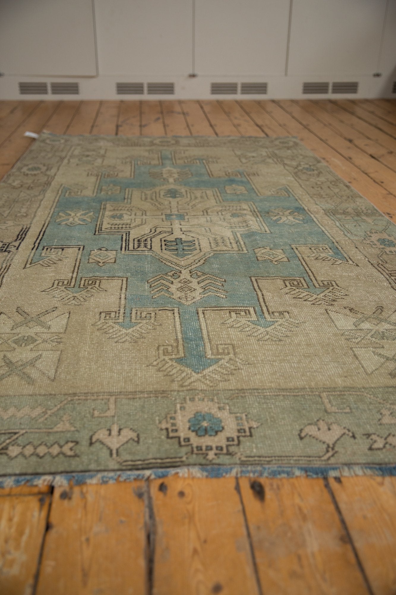 4.5x8.5 Vintage Distressed Oushak Rug by Old New House® - product image 6 for Resin Society