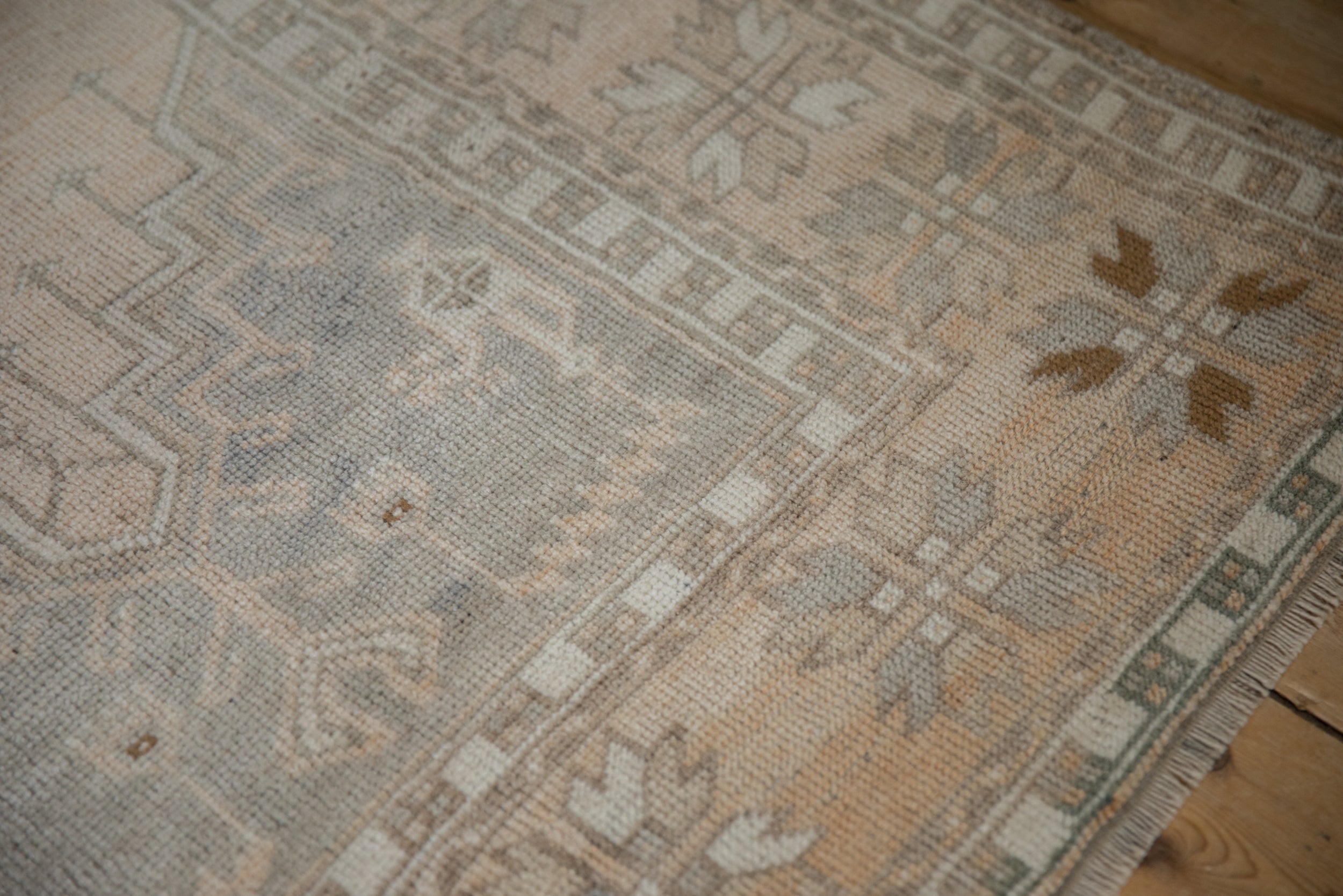 3.5x6 Vintage Distressed Oushak Rug by Old New House® - product image 9 for Resin Society