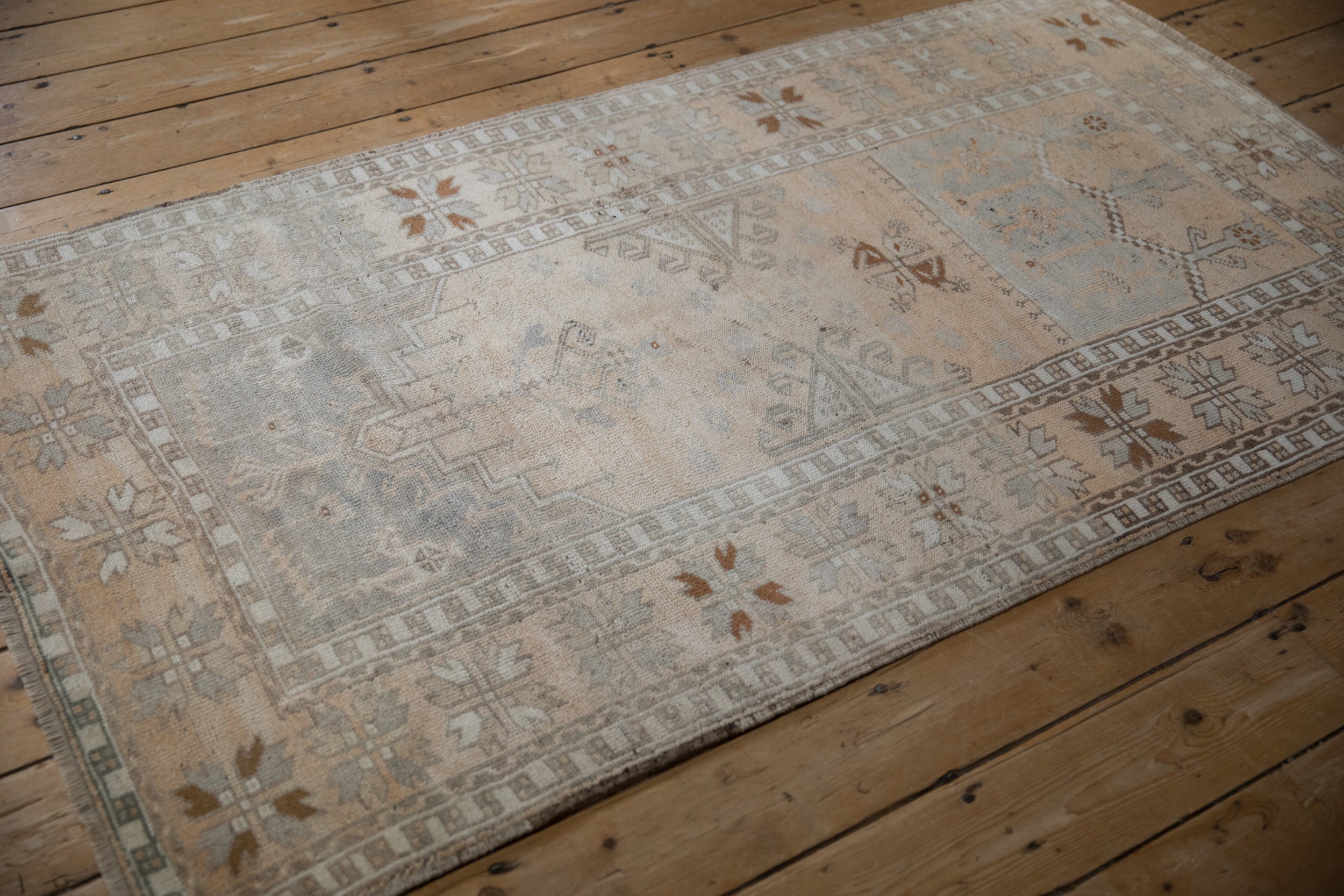 3.5x6 Vintage Distressed Oushak Rug by Old New House® - product image 6 for Resin Society