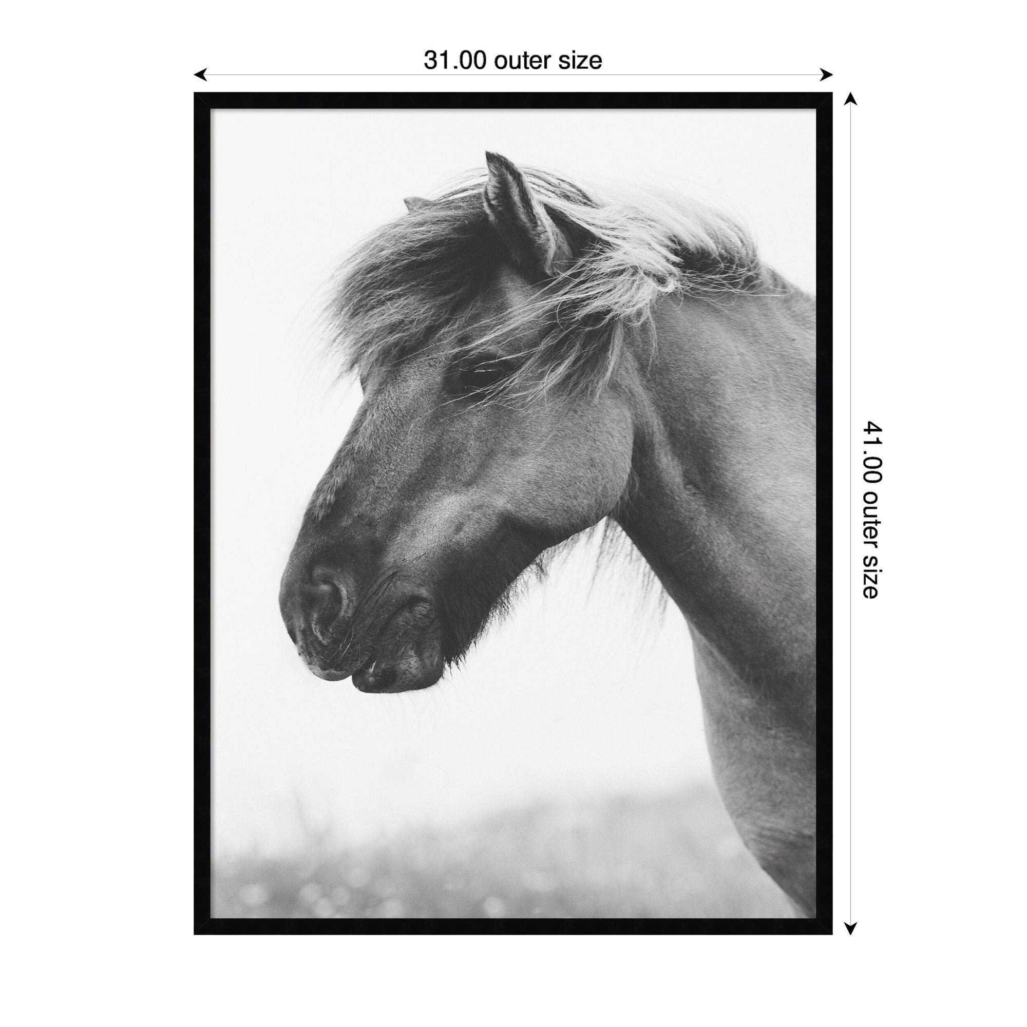 AA Indomitable by Alicia Abla Framed Wall Art Print
