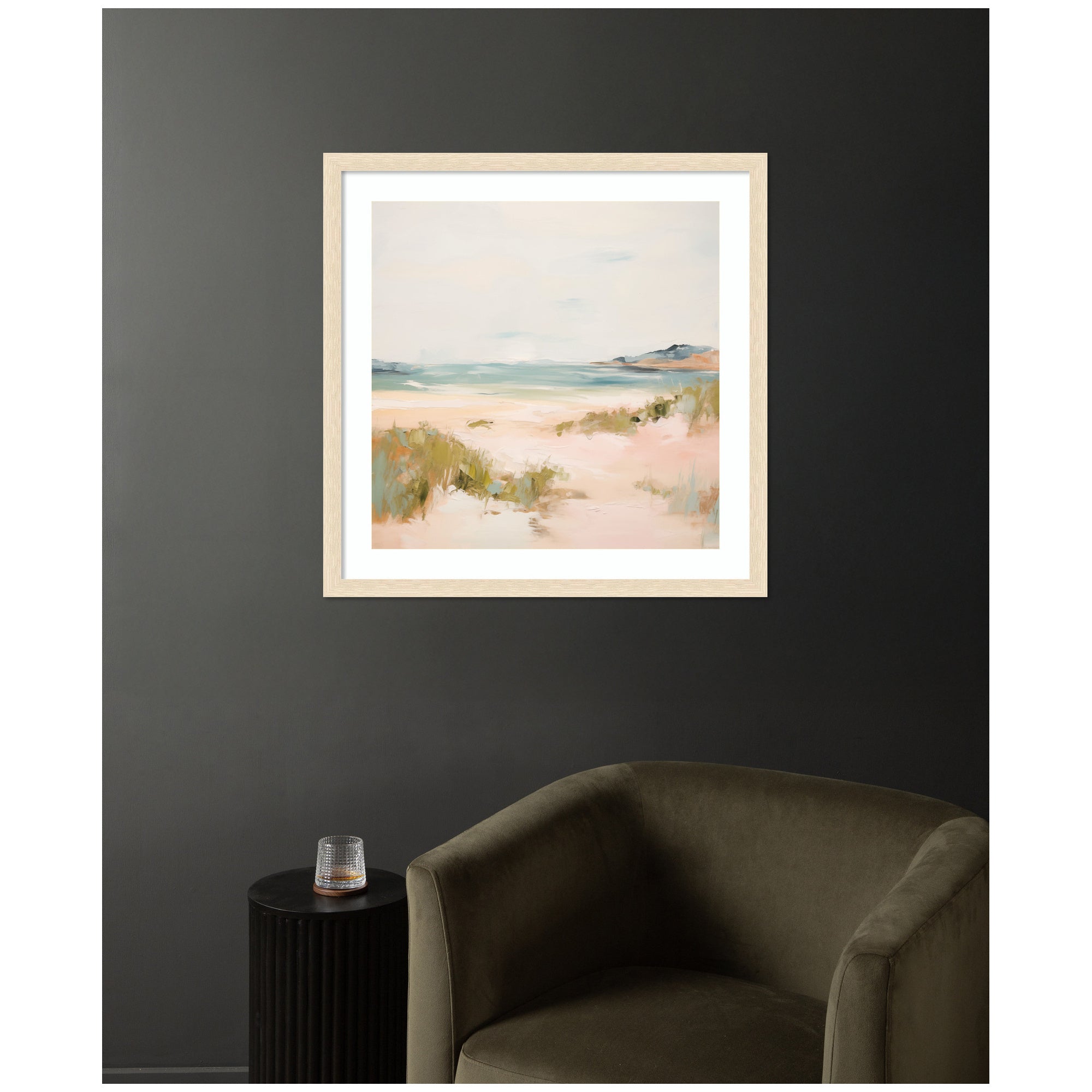 Tranquil Landscape V Square by Amy Lighthall Framed Wall Art Print