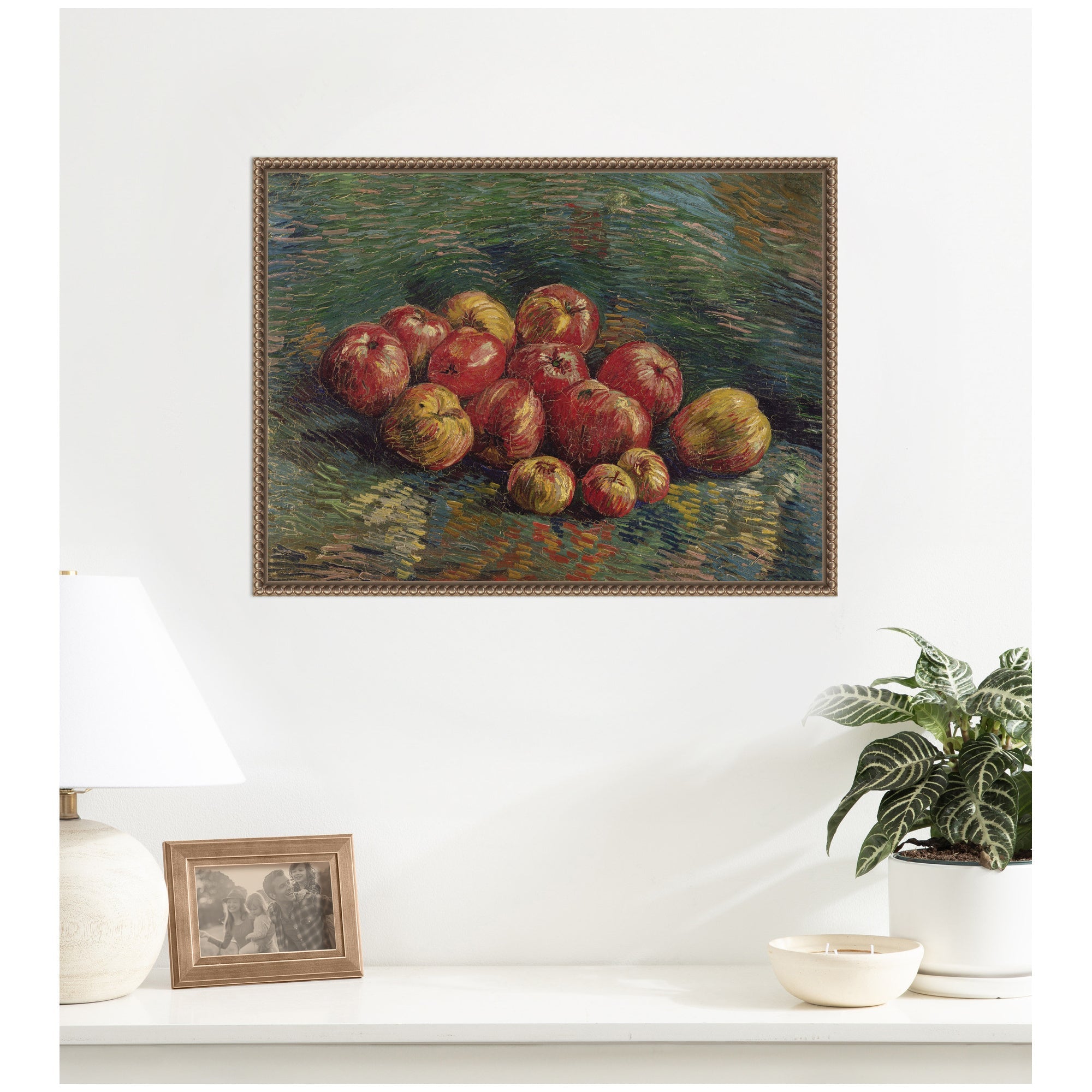 Apples 1887 Vincent van Gogh by Nostalgia Prints Framed Canvas Wall Art Print