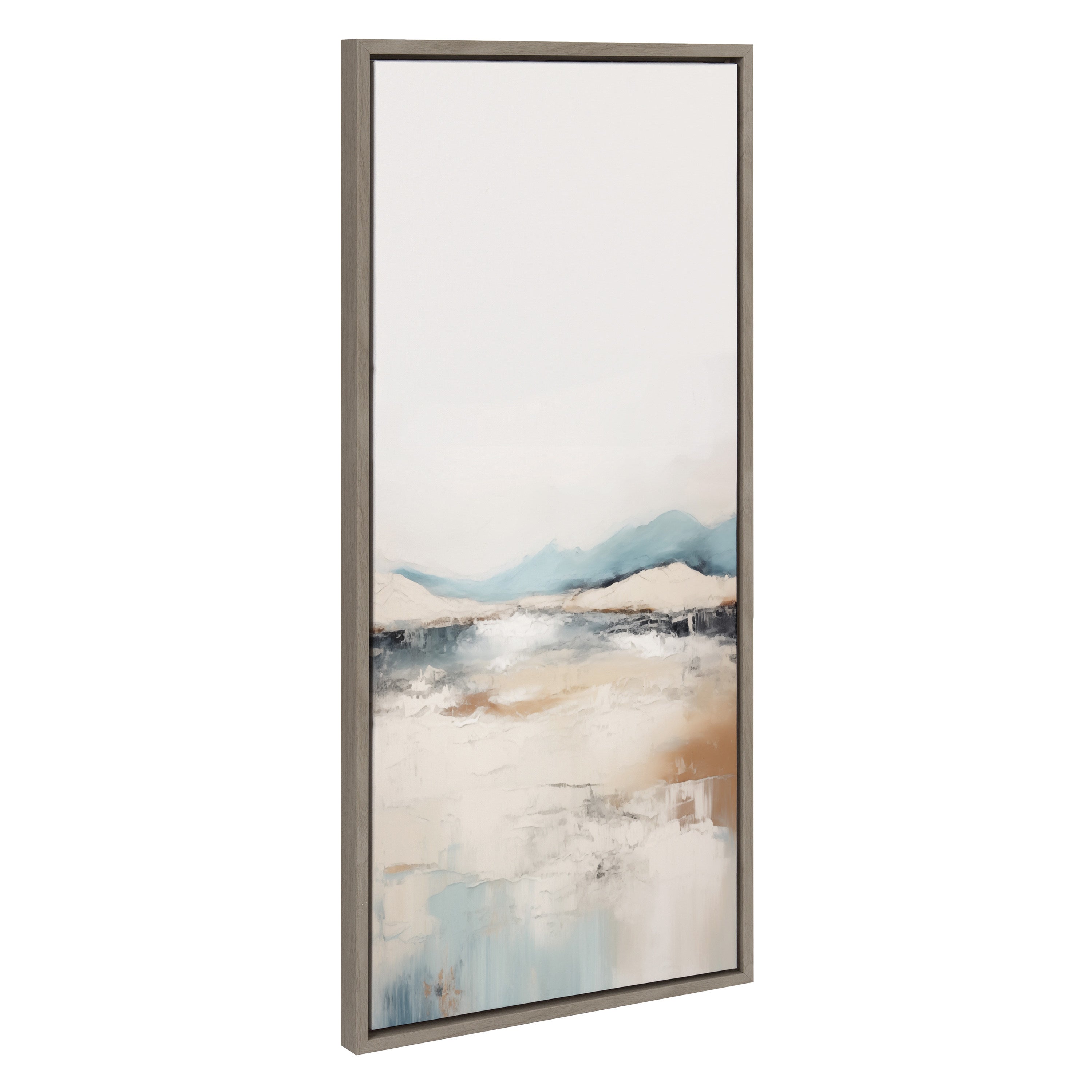 Sylvie Tranquil Landscape IV Framed Canvas by Amy Lighthall