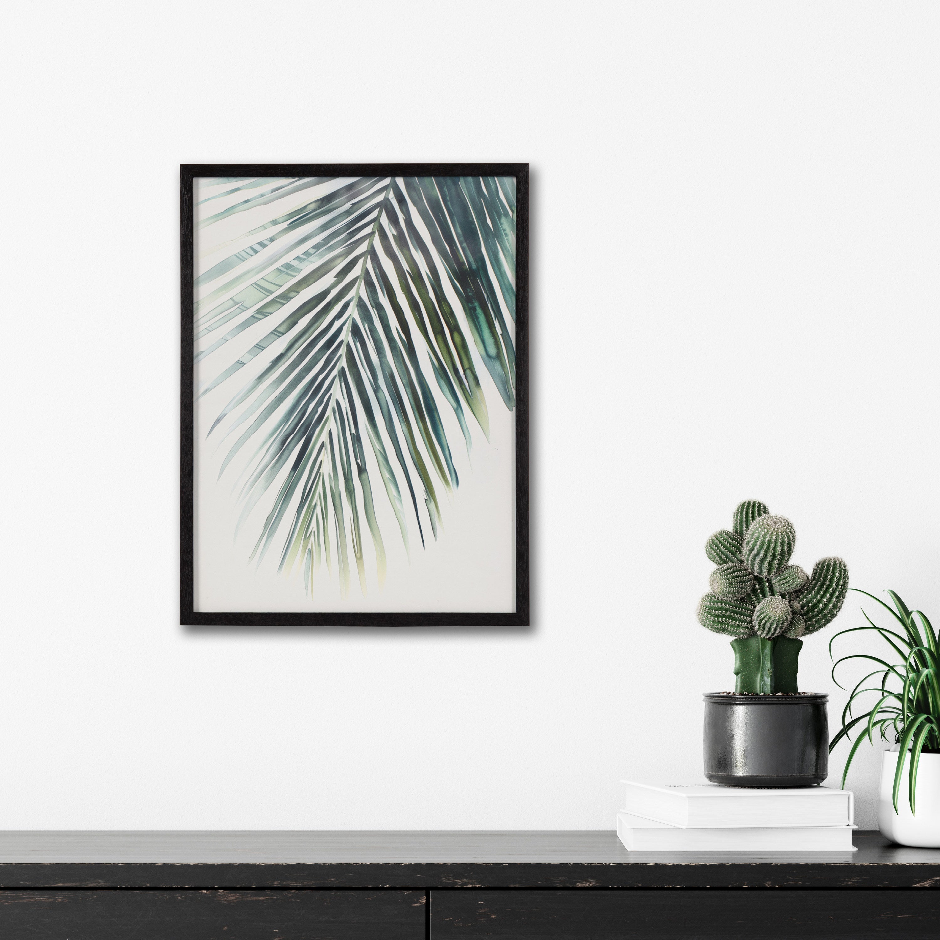 Gallery Tropical Modern Botanical Palm Print
