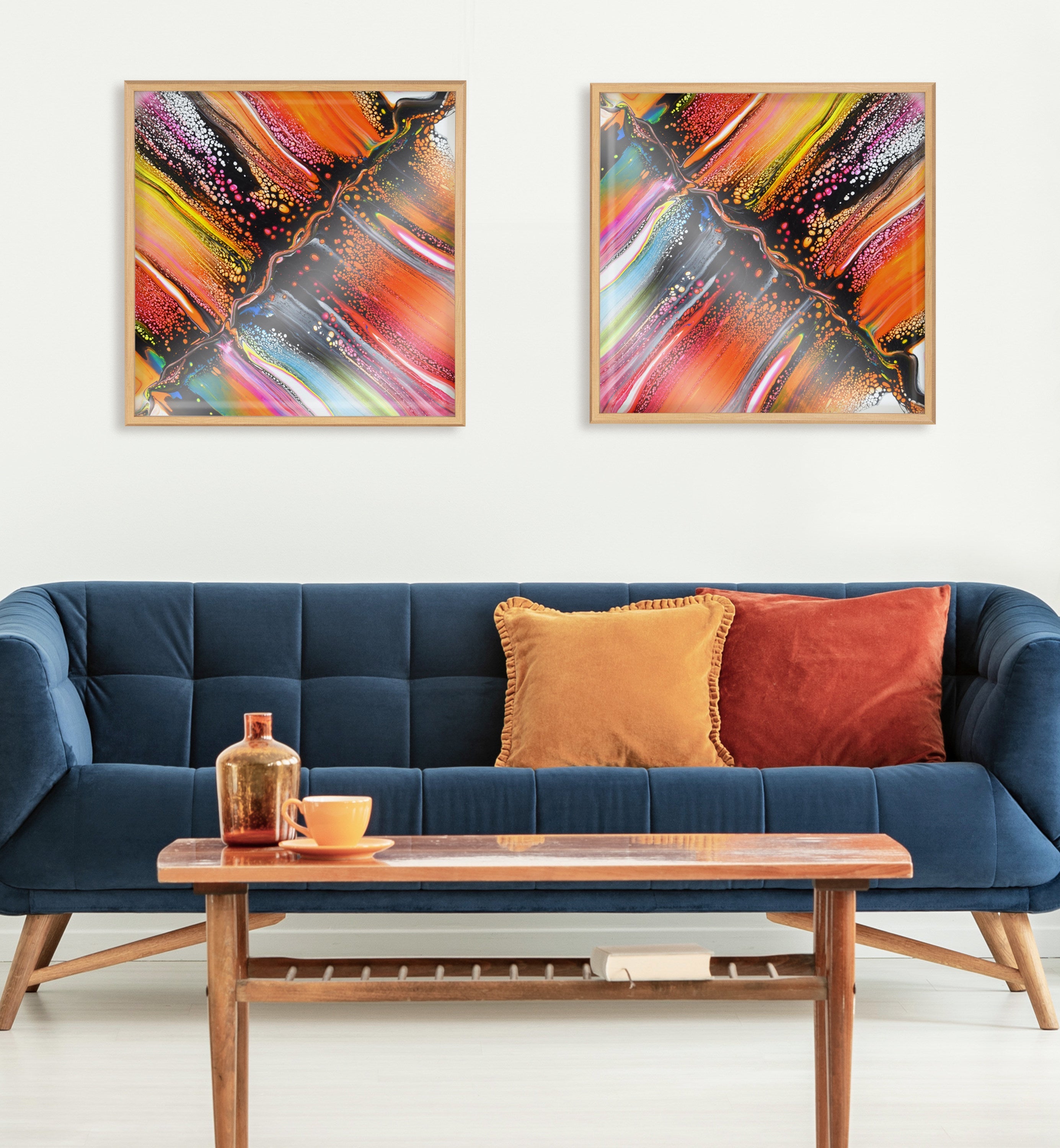 Blake Aloha Framed Printed Art by Xizhou Xie
