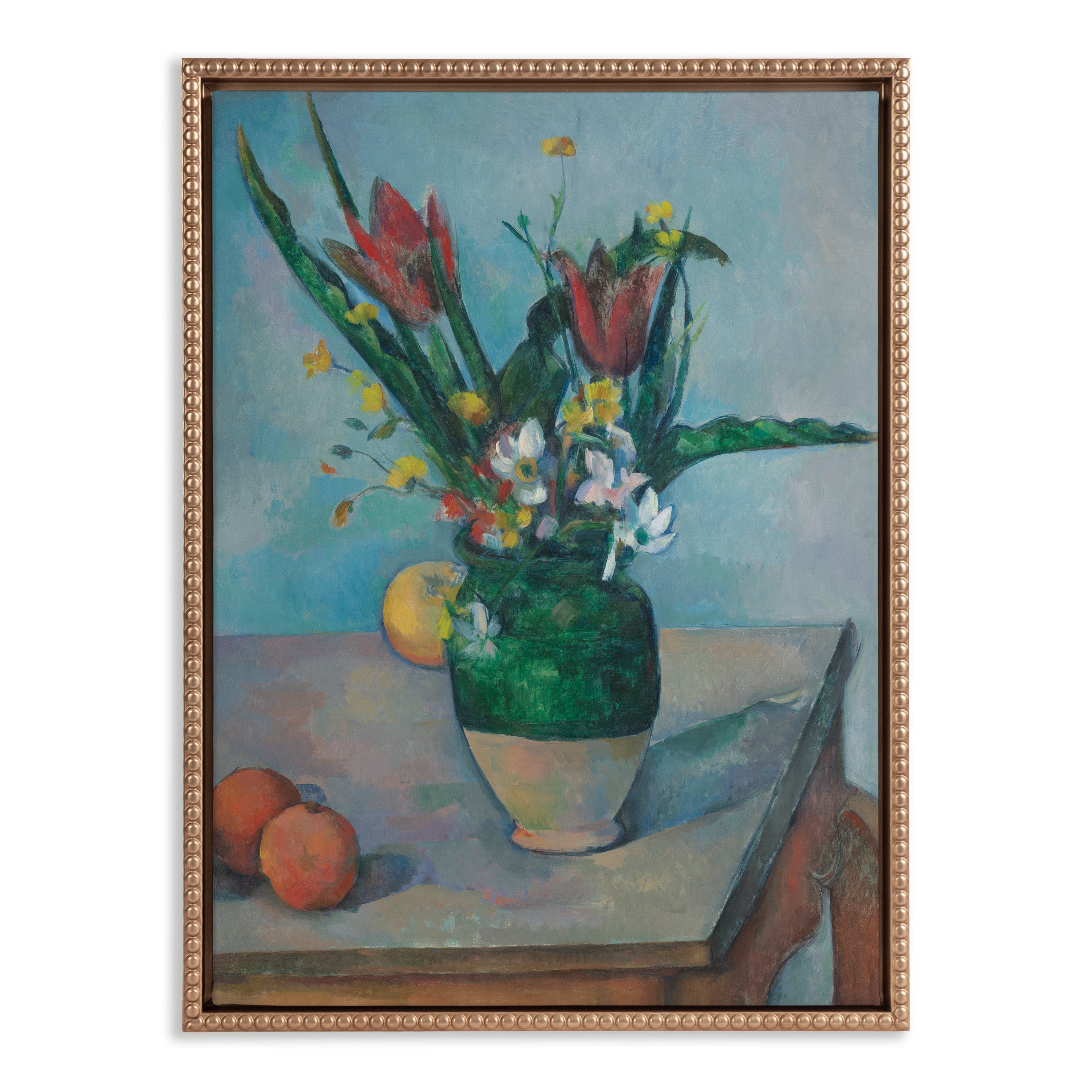 Sylvie Beaded The Vase of Tulips, c.
1890 Framed Canvas by The Art Institute of Chicago