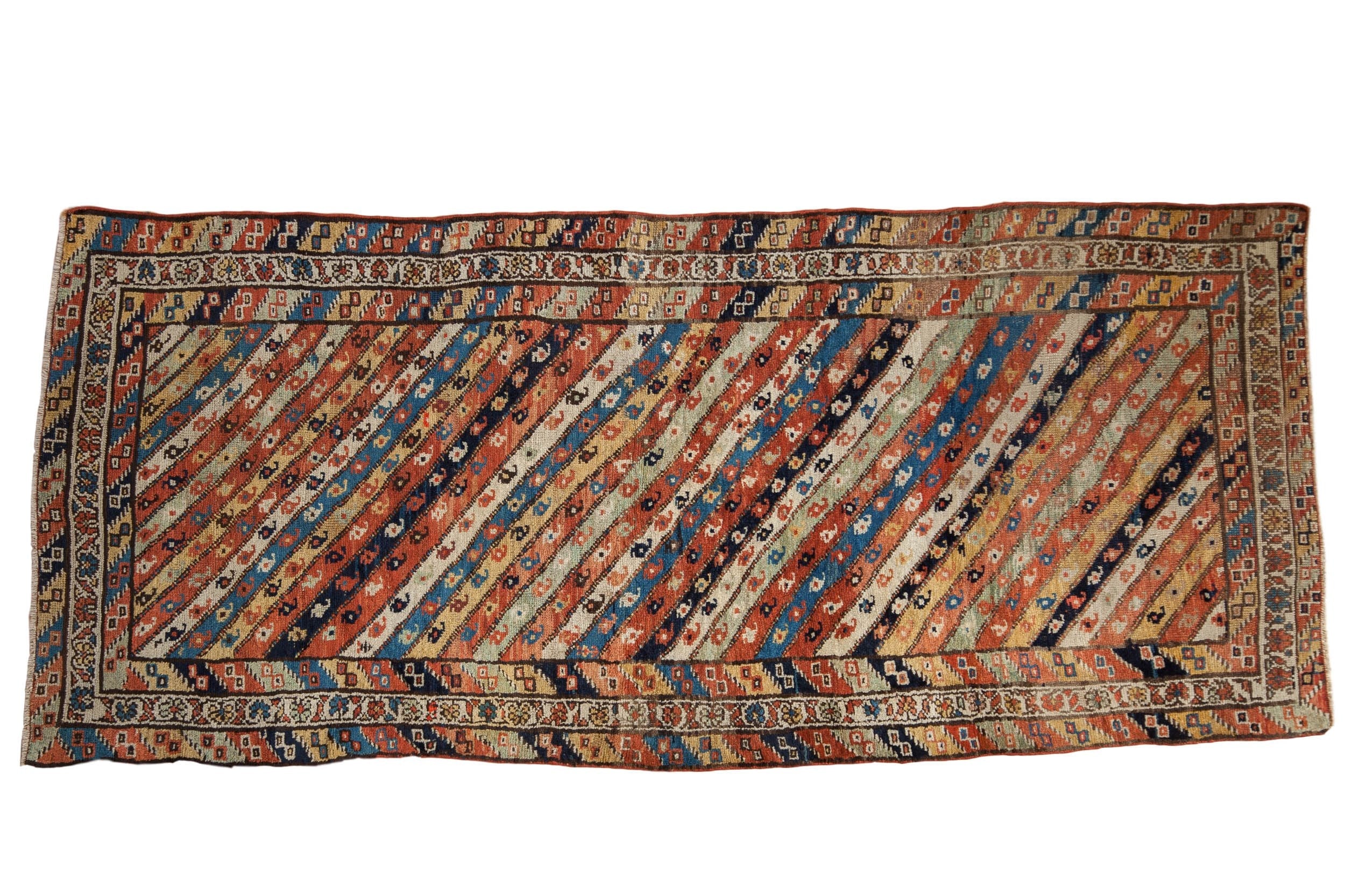 3.5x8.5 Antique Kurdish Rug Runner by Old New House® - main product image for Resin Society