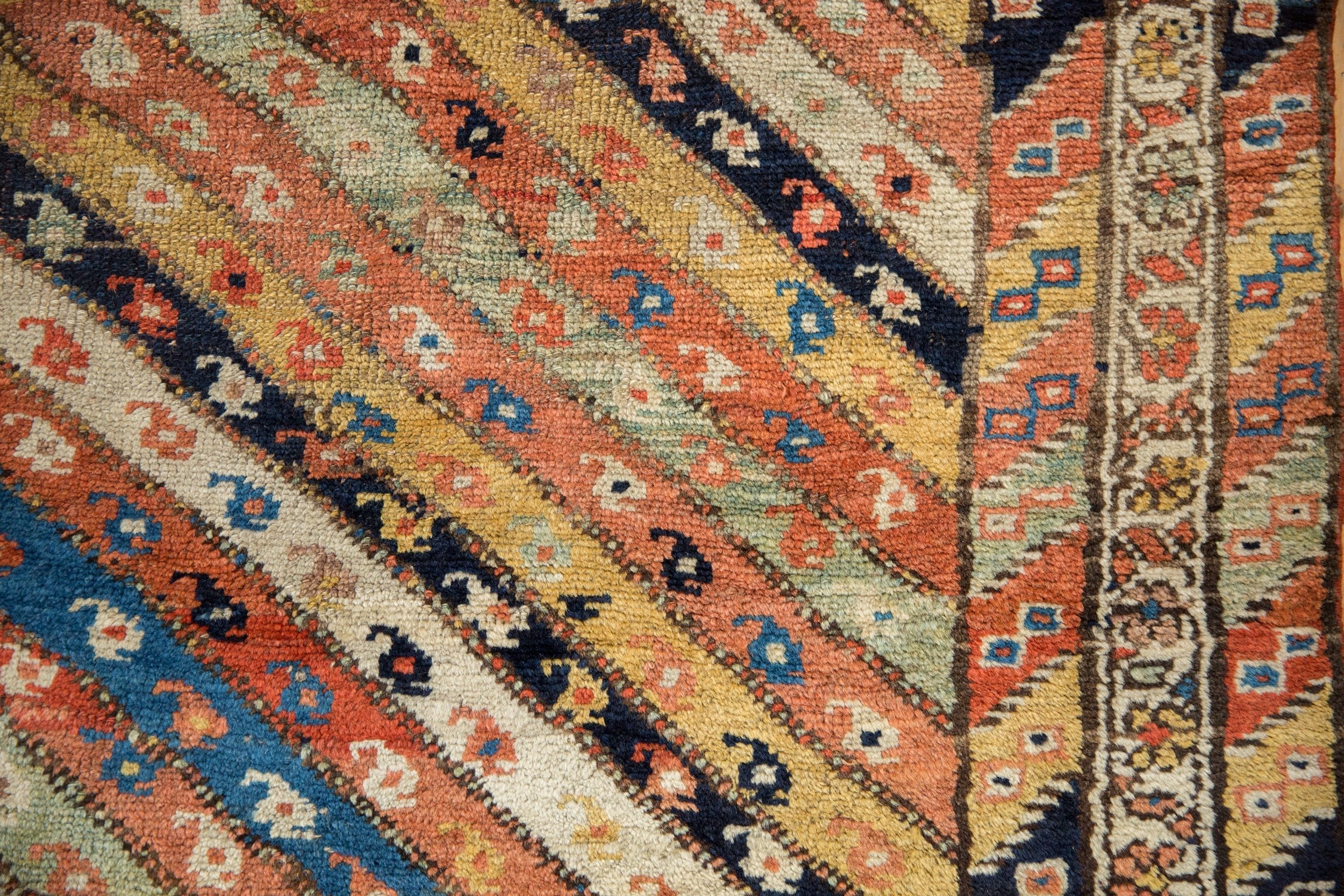 3.5x8.5 Antique Kurdish Rug Runner by Old New House® - product image 5 for Resin Society