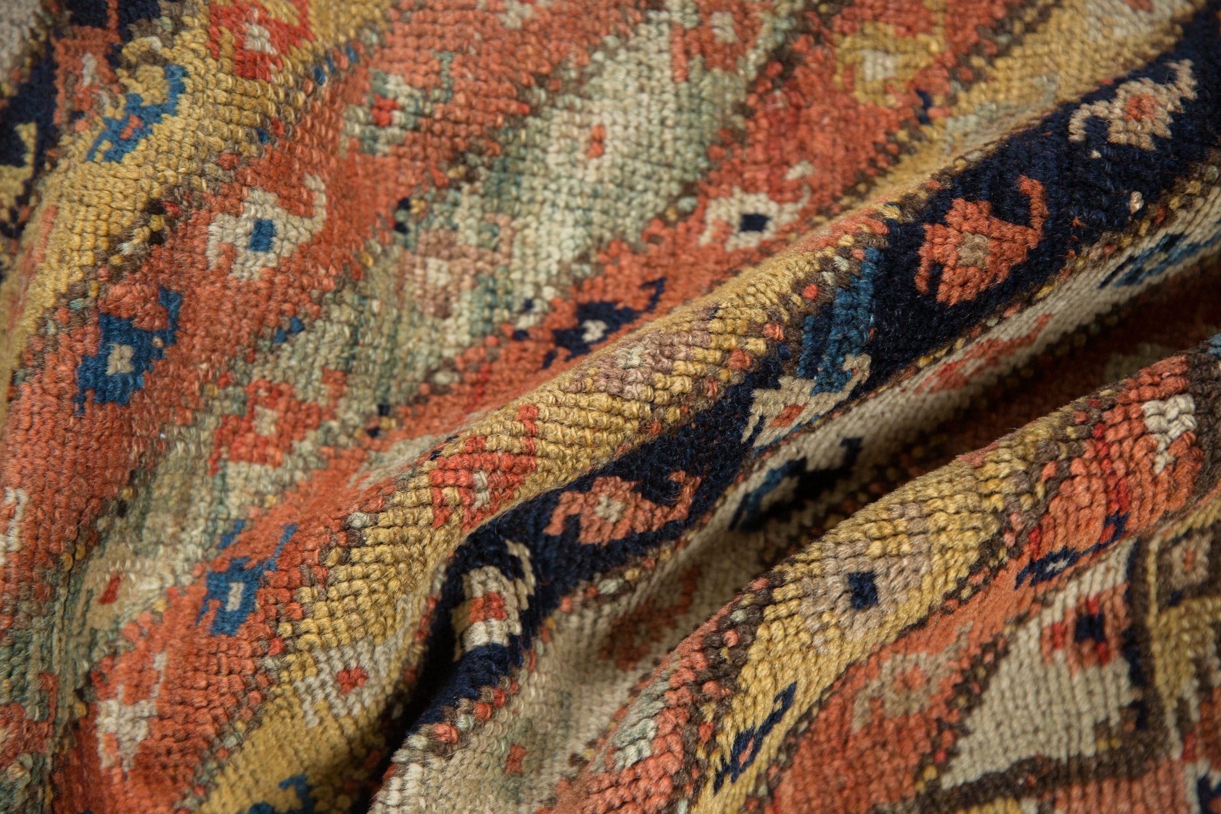 3.5x8.5 Antique Kurdish Rug Runner by Old New House® - product image 6 for Resin Society