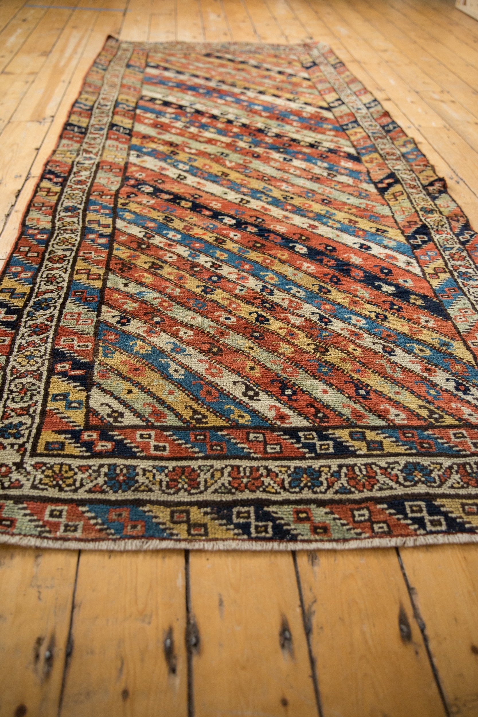 3.5x8.5 Antique Kurdish Rug Runner by Old New House® - product image 8 for Resin Society