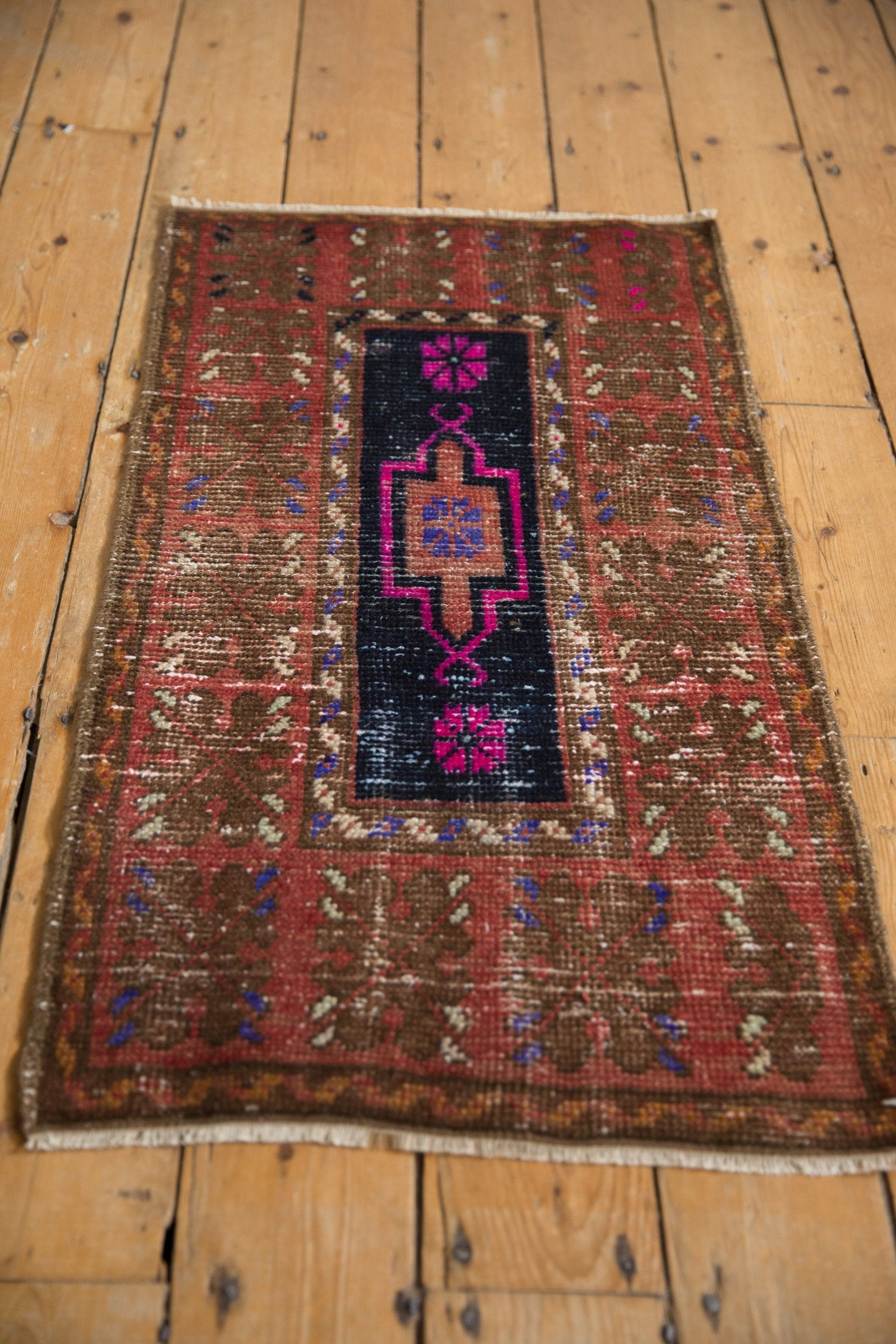 2x3.5 Vintage Distressed Oushak Rug by Old New House® - product image 3 for Resin Society