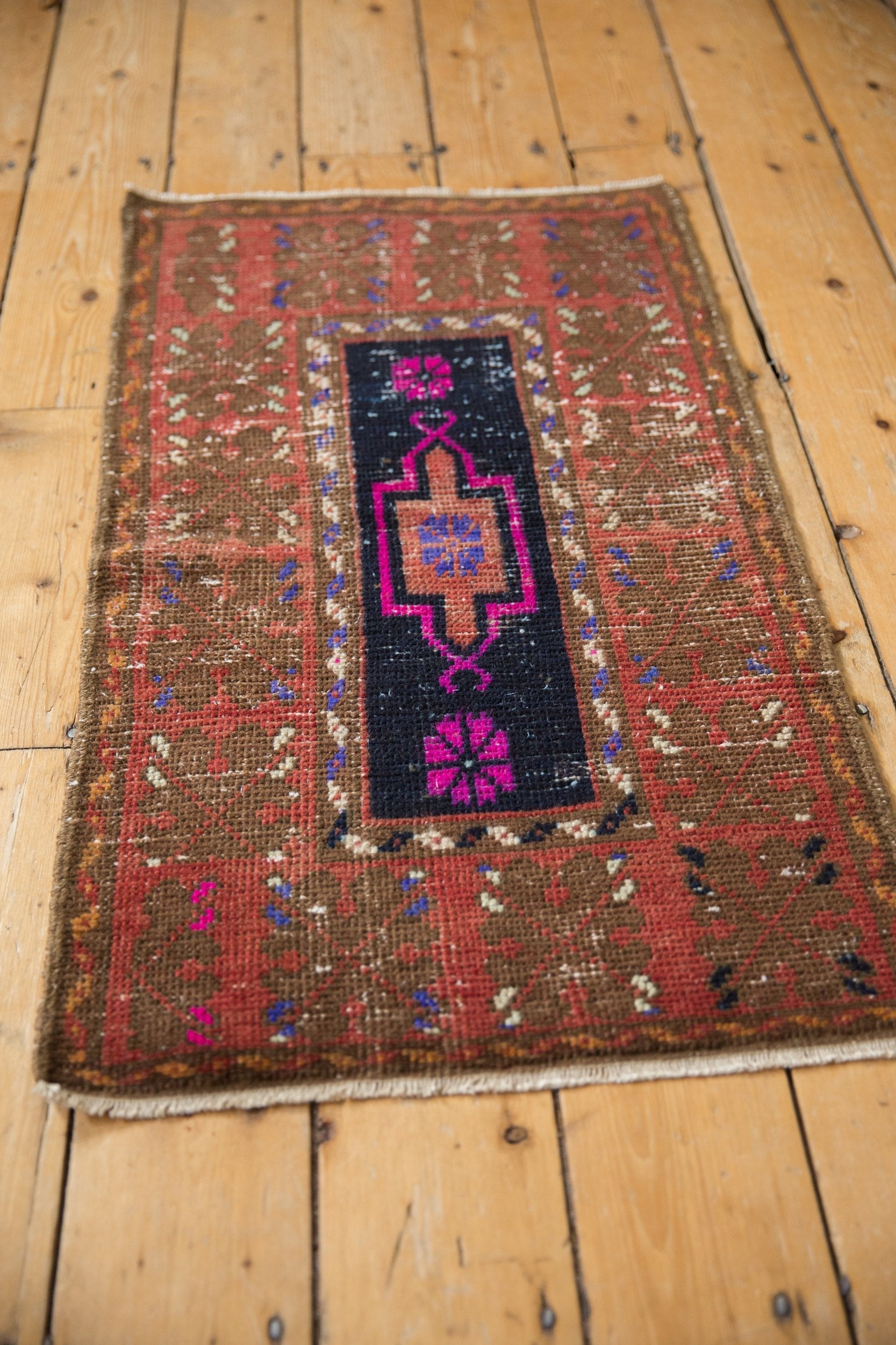 2x3.5 Vintage Distressed Oushak Rug by Old New House® - product image 5 for Resin Society
