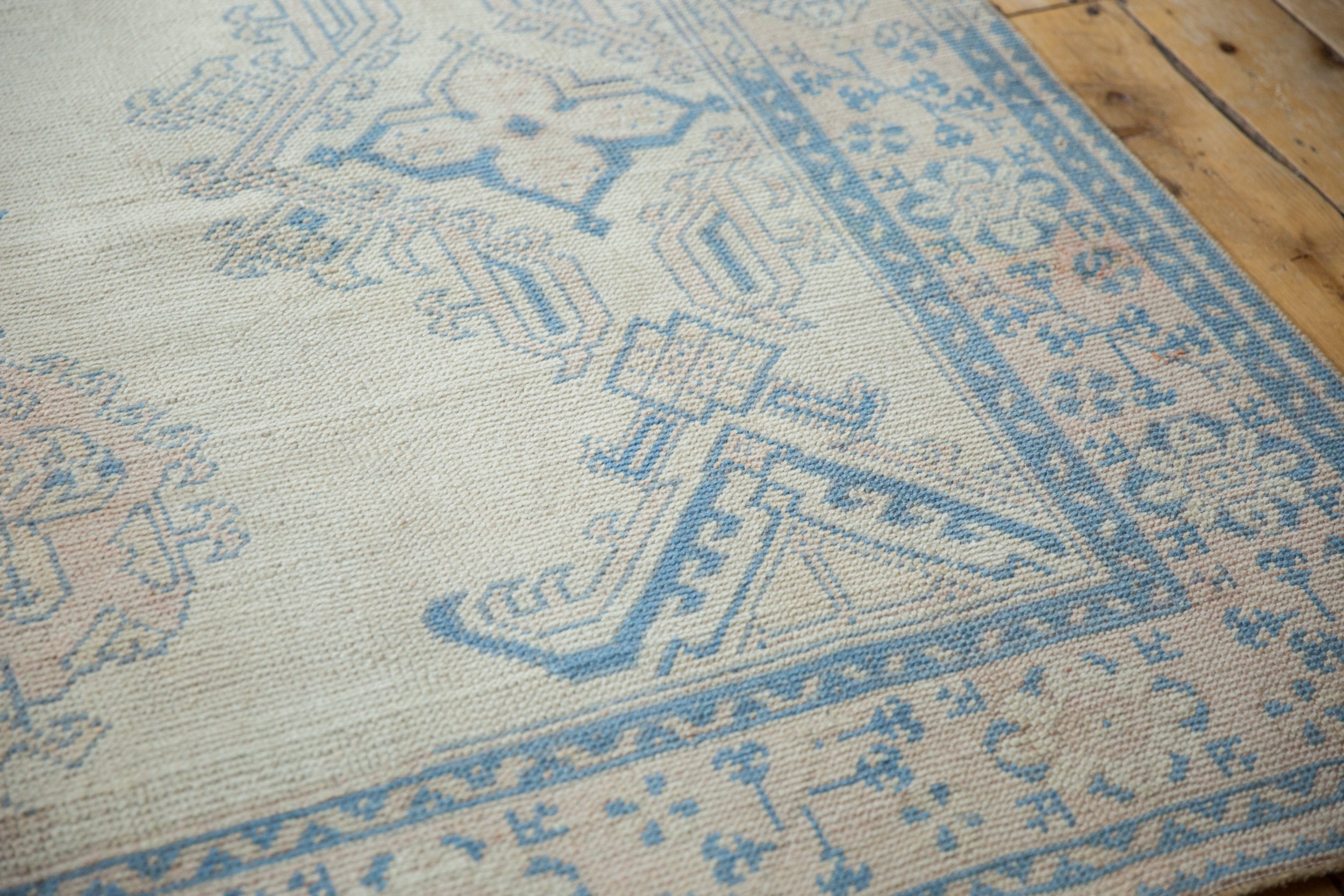 6.5x9 Vintage Distressed Oushak Carpet by Old New House® - product image 10 for Resin Society