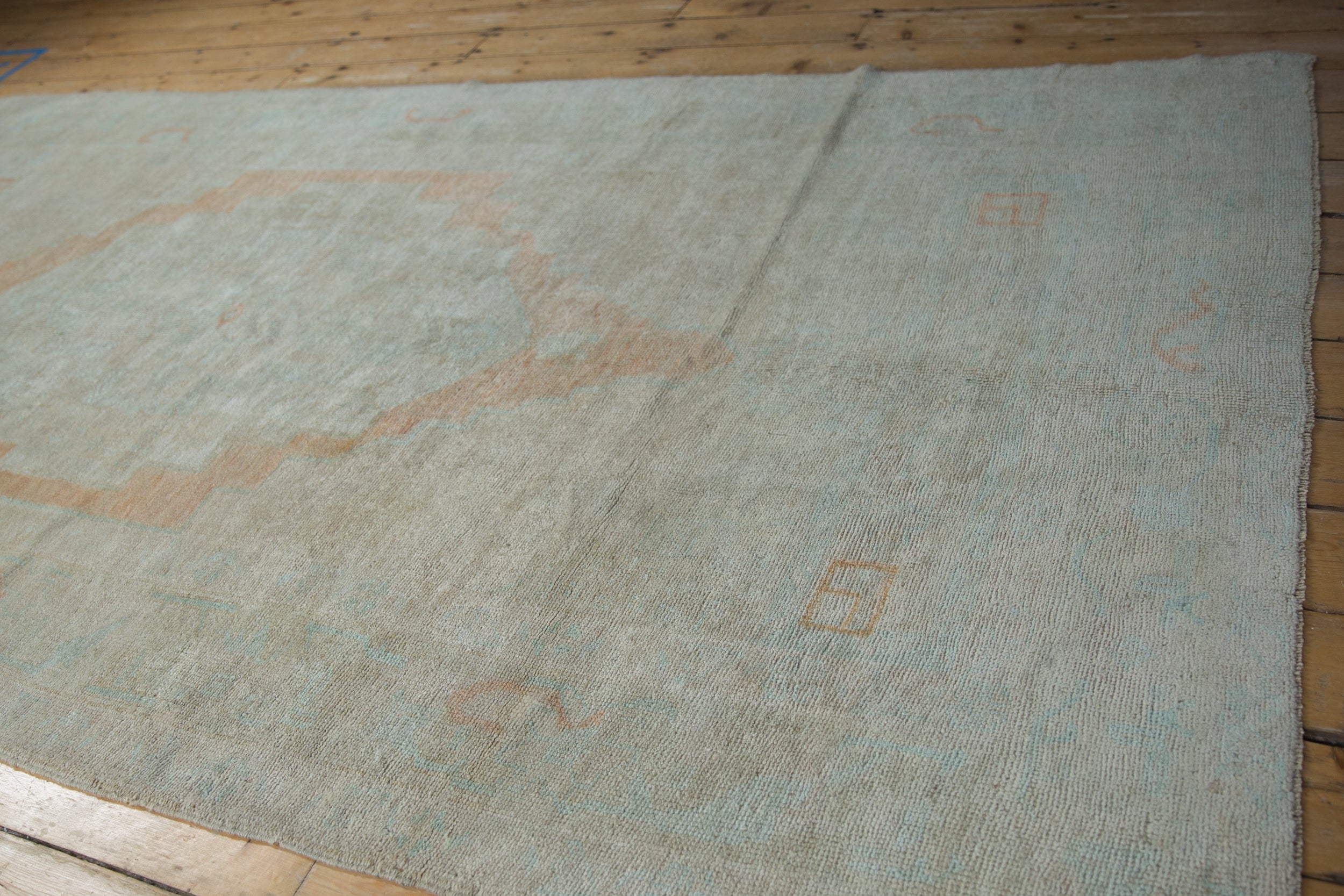 5x9.5 Vintage Distressed Oushak Carpet by Old New House® - product image 3 for Resin Society