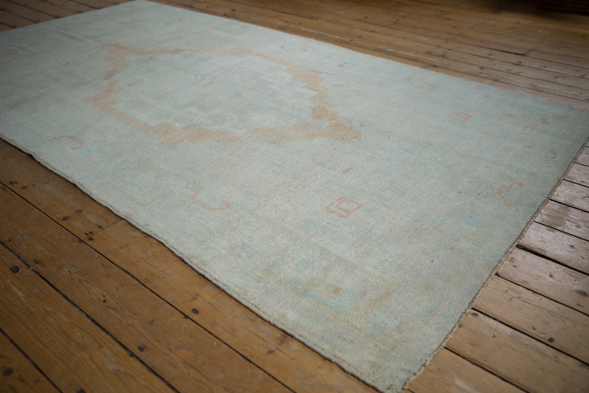 5x9.5 Vintage Distressed Oushak Carpet by Old New House® - product image 5 for Resin Society