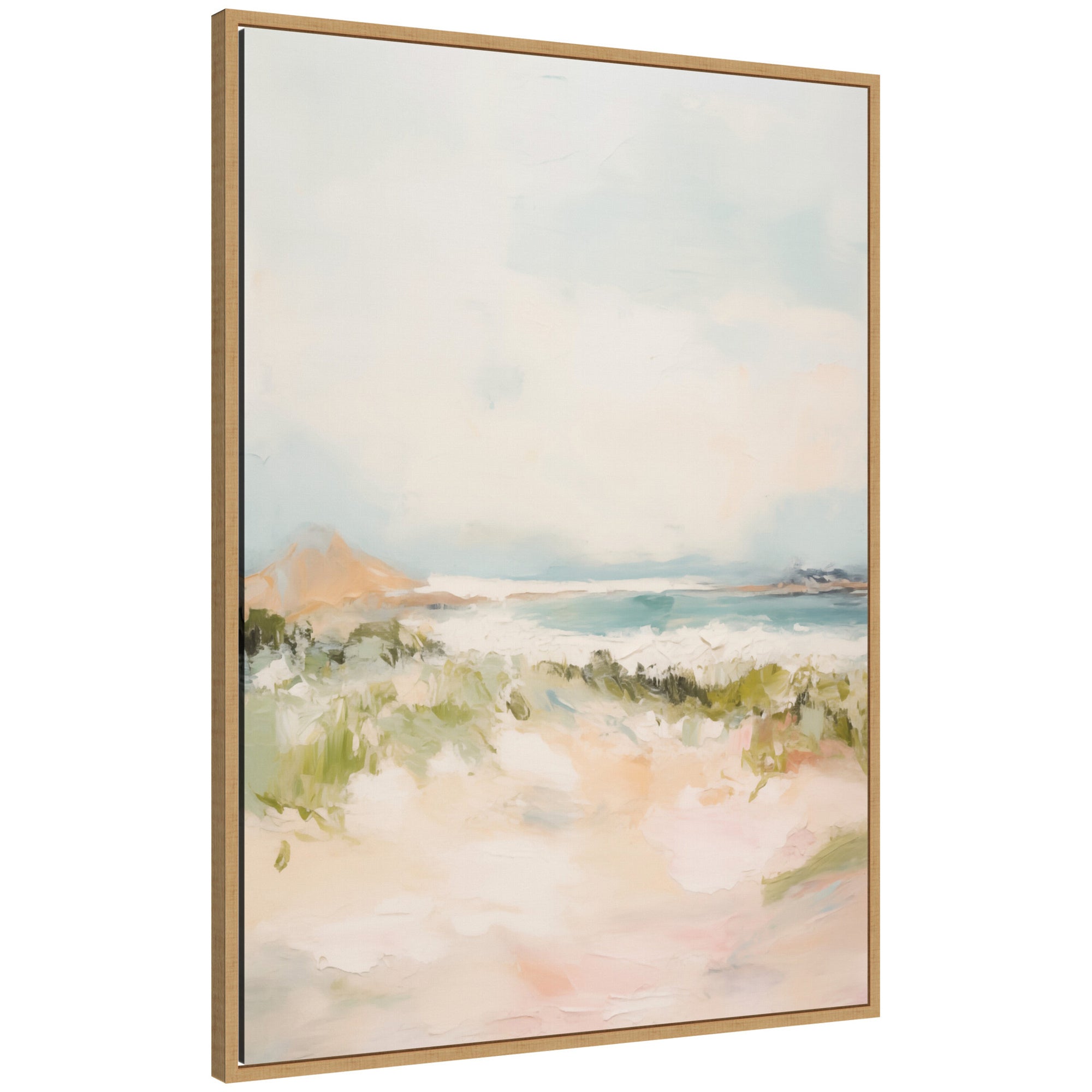 Tranquil Landscape III expansion by Amy Lighthall Framed Canvas Wall Art Print