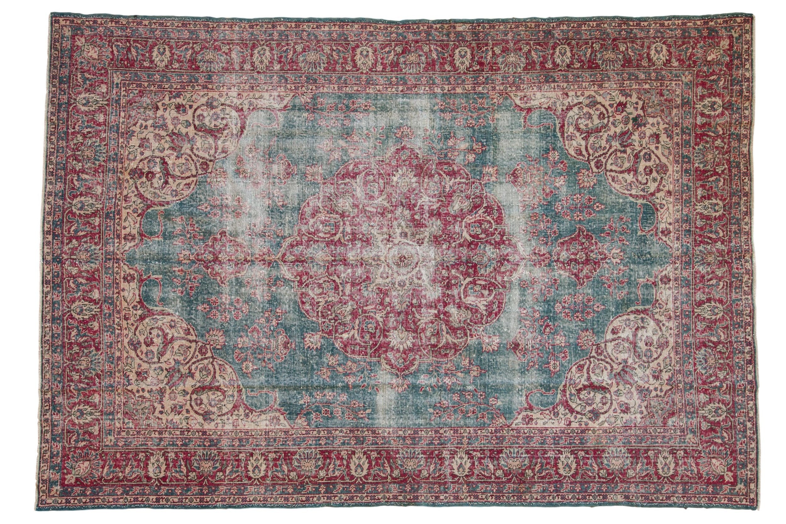 7.5x10.5 Vintage Distressed Sivas Carpet by Old New House® - main product image for Resin Society