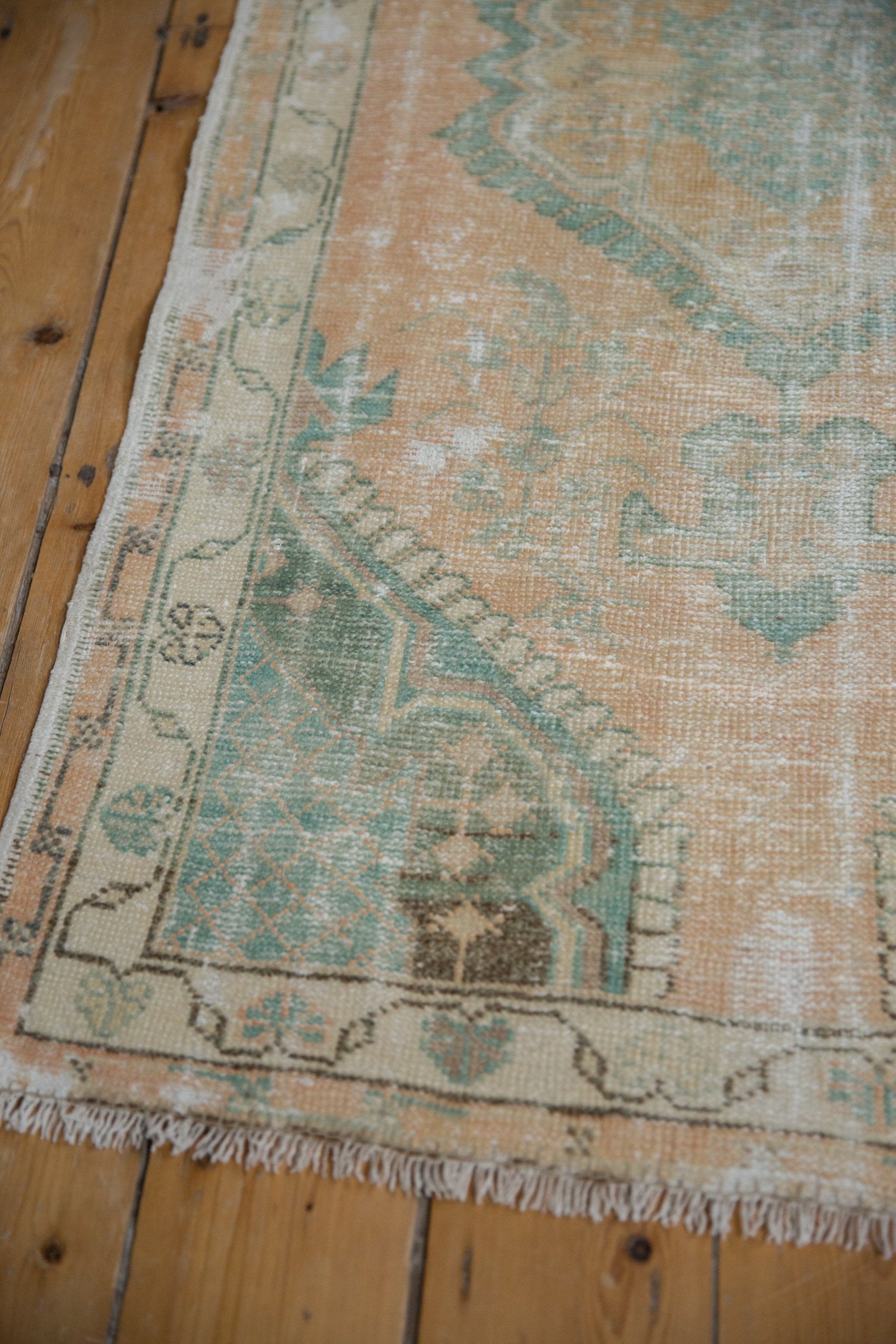 3x5.5 Vintage Distressed Oushak Rug by Old New House® - product image 6 for Resin Society