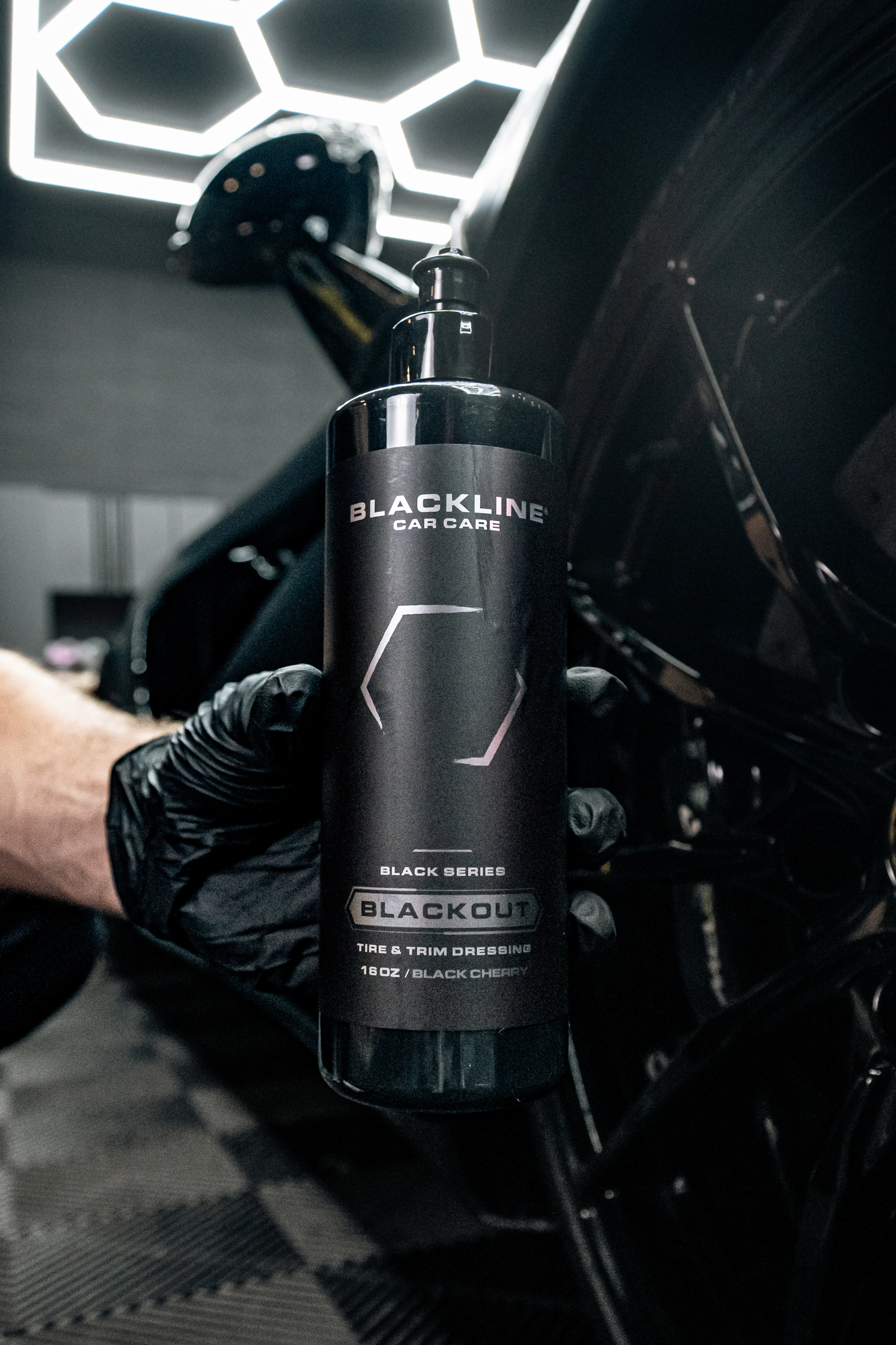BLACKLINE® BLACKOUT TRIM & TIRE DRESSING by Blackline Car Care - product image 2 for Resin Society