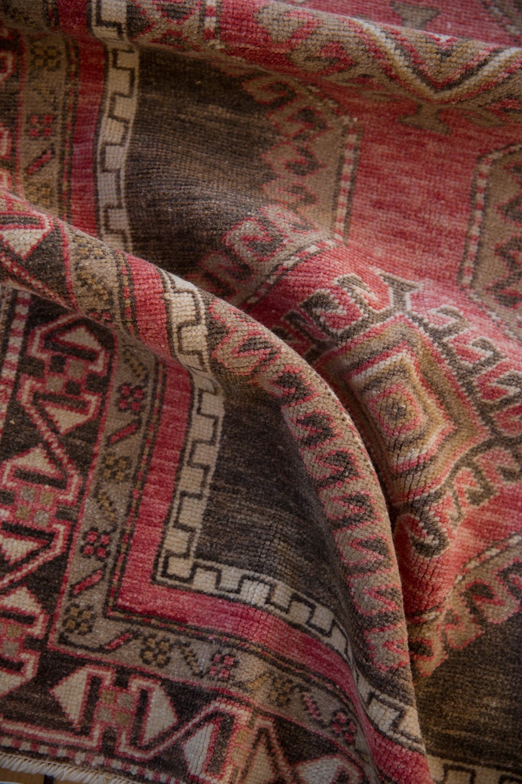 2.5x10 Vintage Distressed Oushak Rug Runner by Old New House® - product image 8 for Resin Society