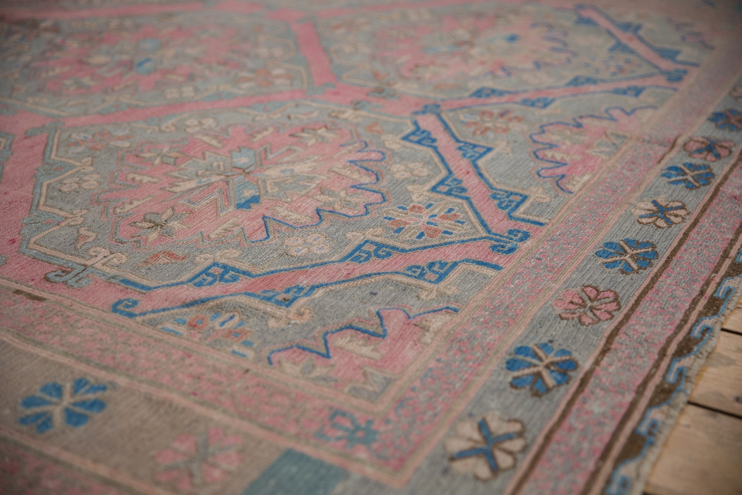 6.5x12.5 Vintage Distressed Soumac Rug Runner by Old New House® - product image 5 for Resin Society
