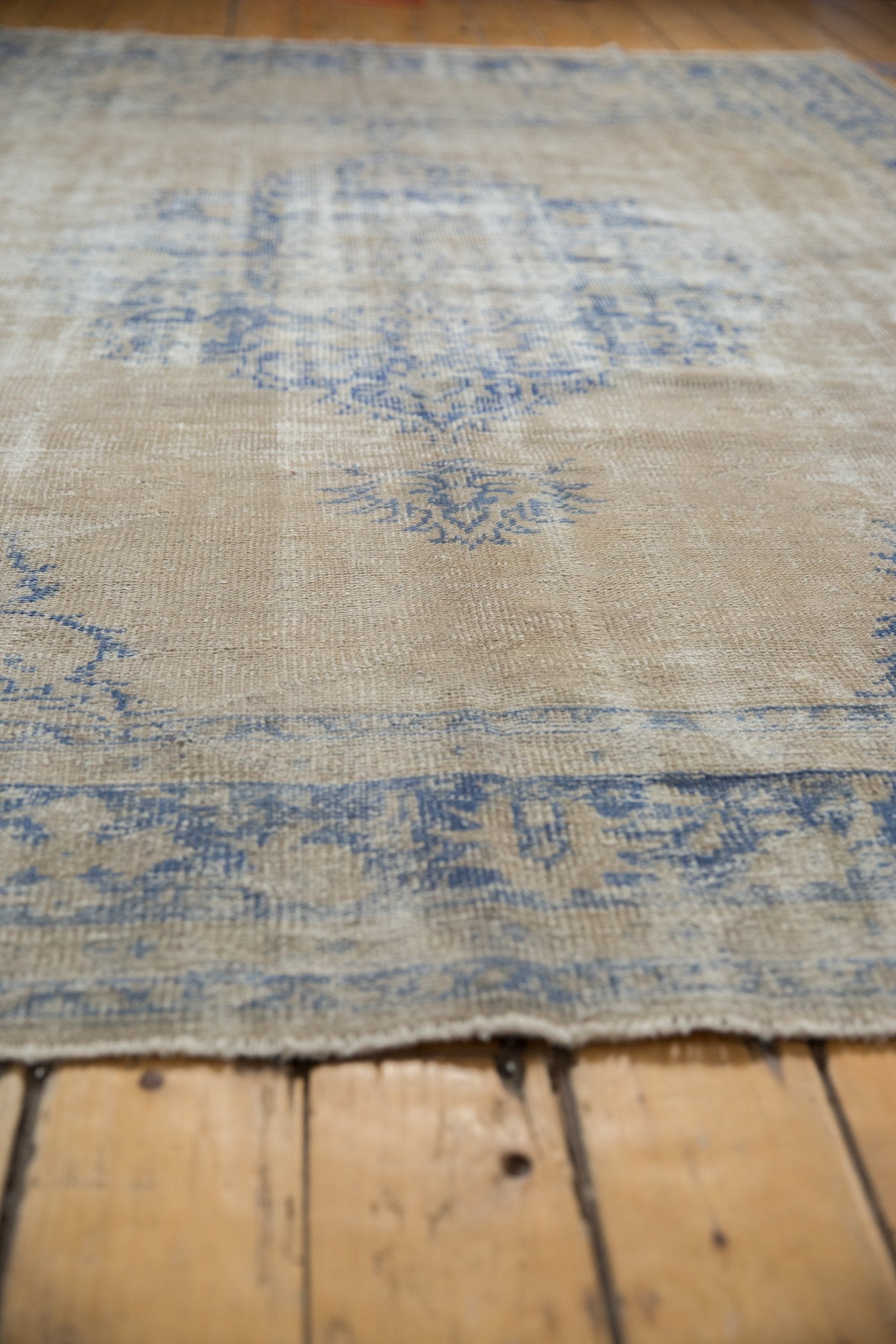7.5x10 Vintage Distressed Oushak Carpet by Old New House® - product image 7 for Resin Society