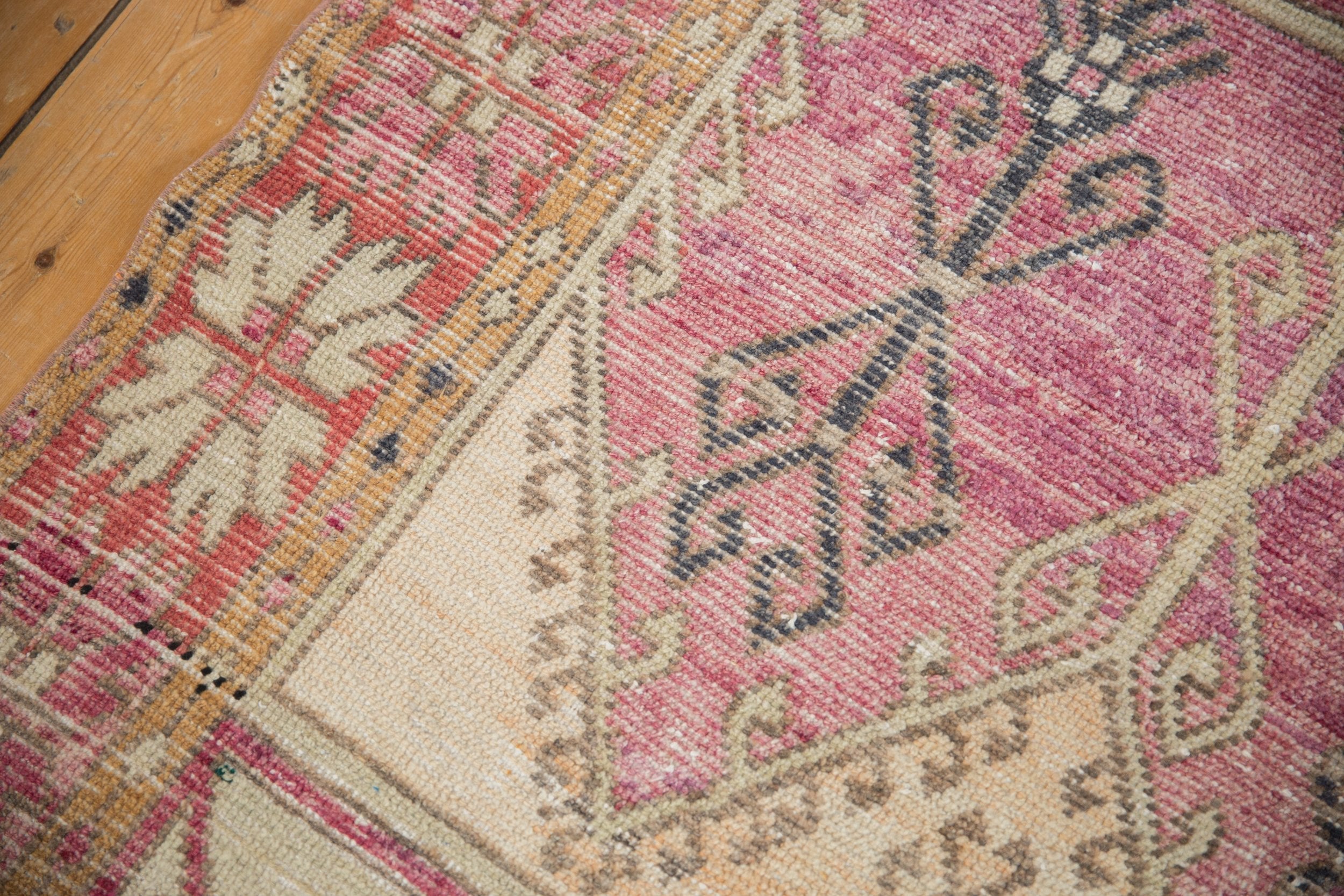 4.5x11.5 Vintage Distressed Oushak Rug Runner by Old New House® - product image 6 for Resin Society