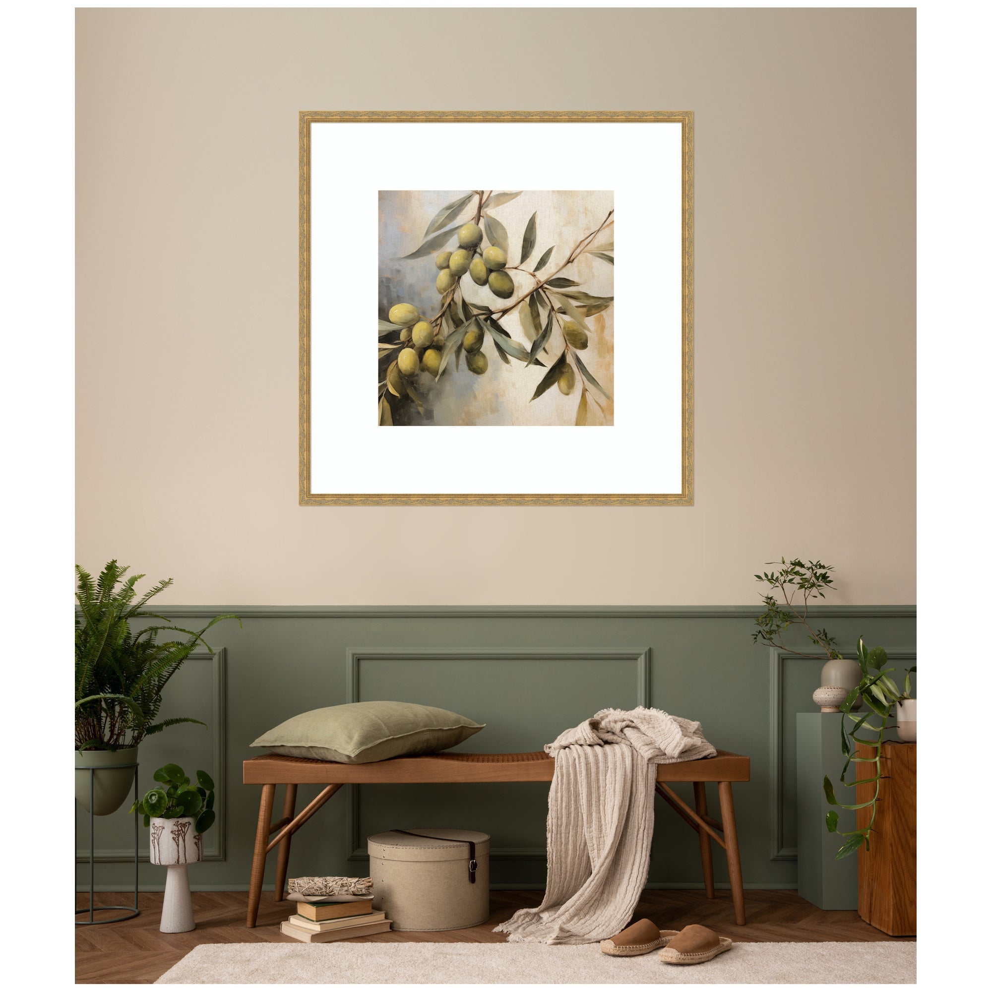 Olive Tree by The Creative Bunch Studio Framed Wall Art Print