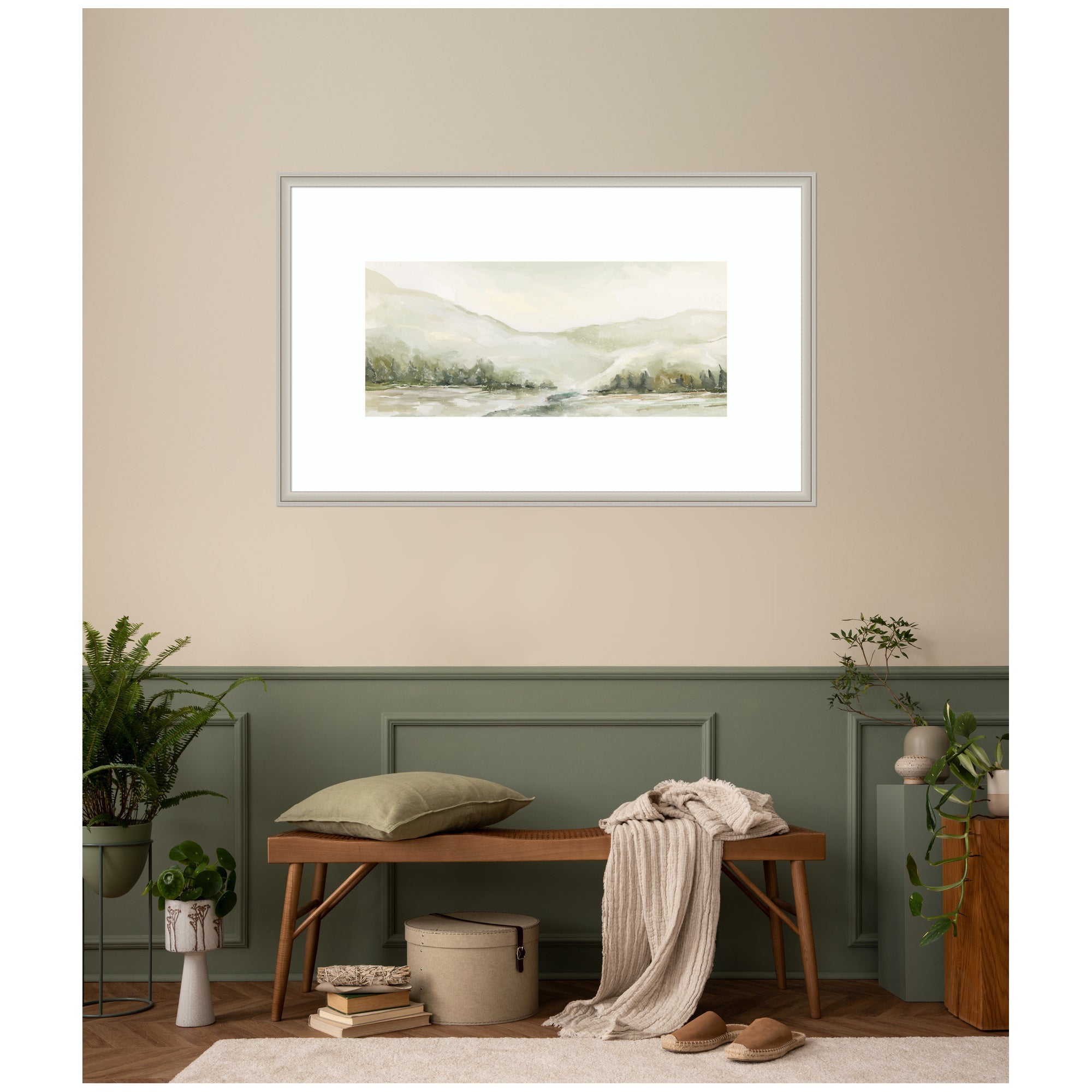 AQ Winter Landscape No.
6 by Annie Quigley Framed Wall Art Print