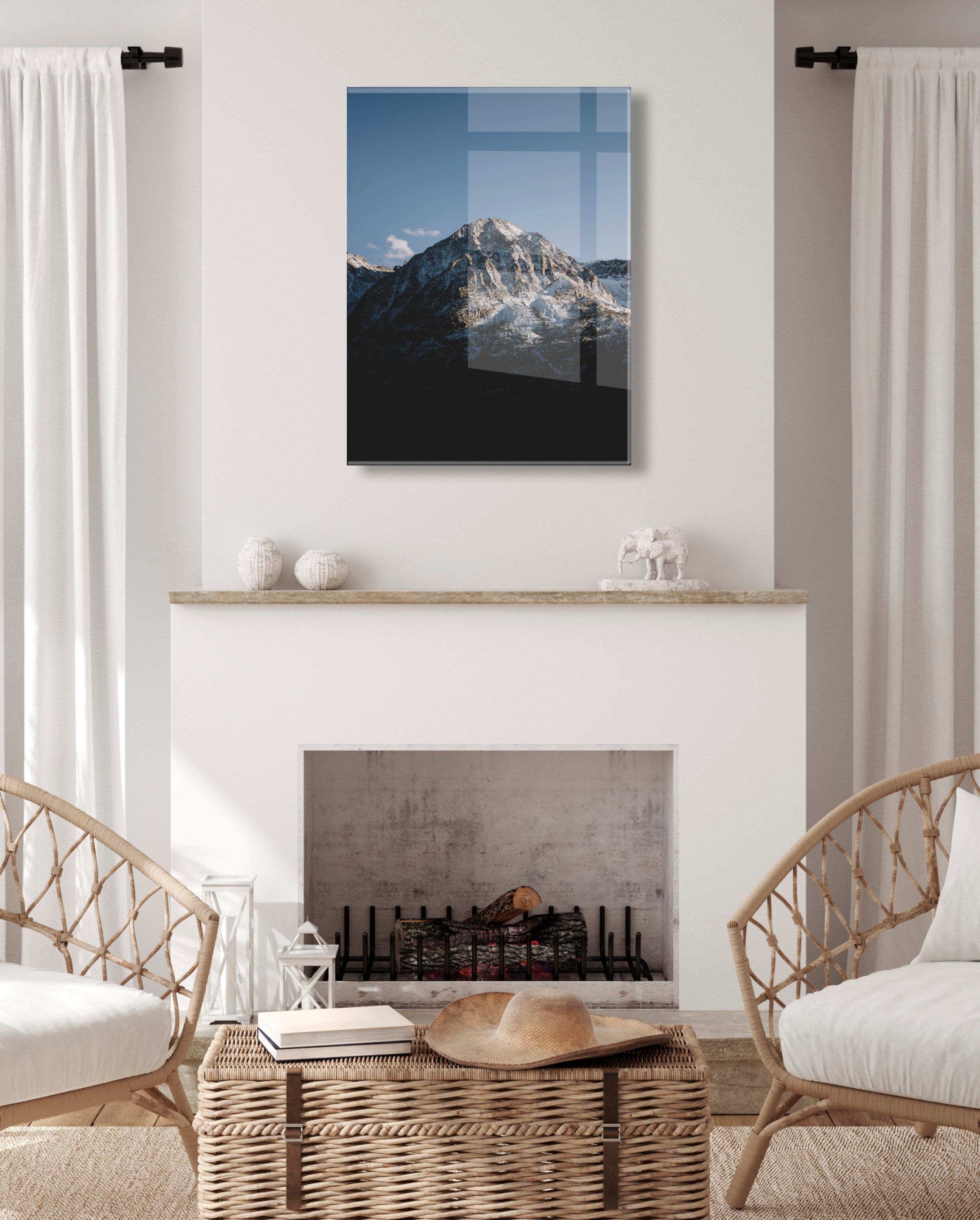 Yosemite Floating Acrylic Art by Patricia Hasz