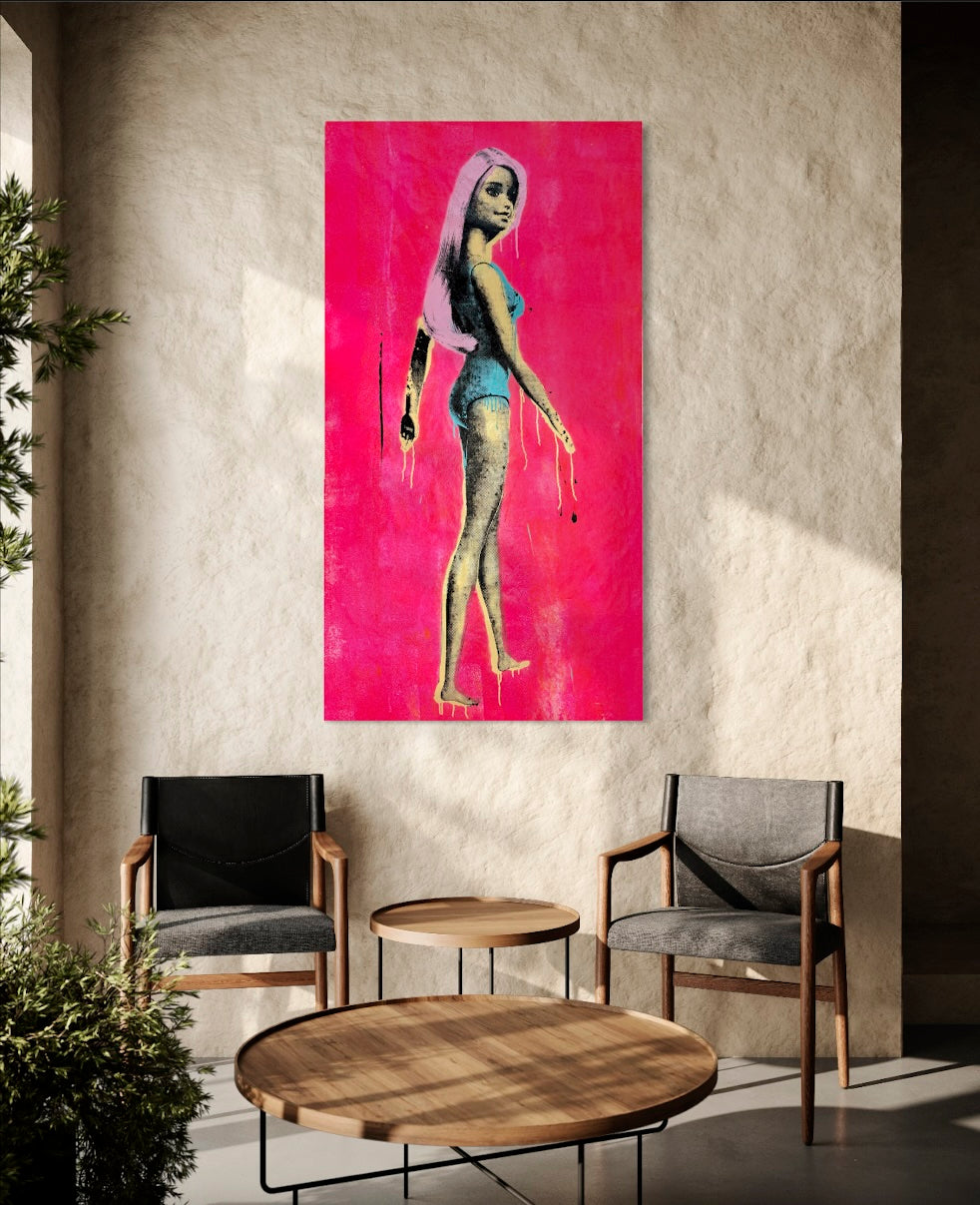 Barbie on Pink by Denis OUCH - product image 2 for Resin Society