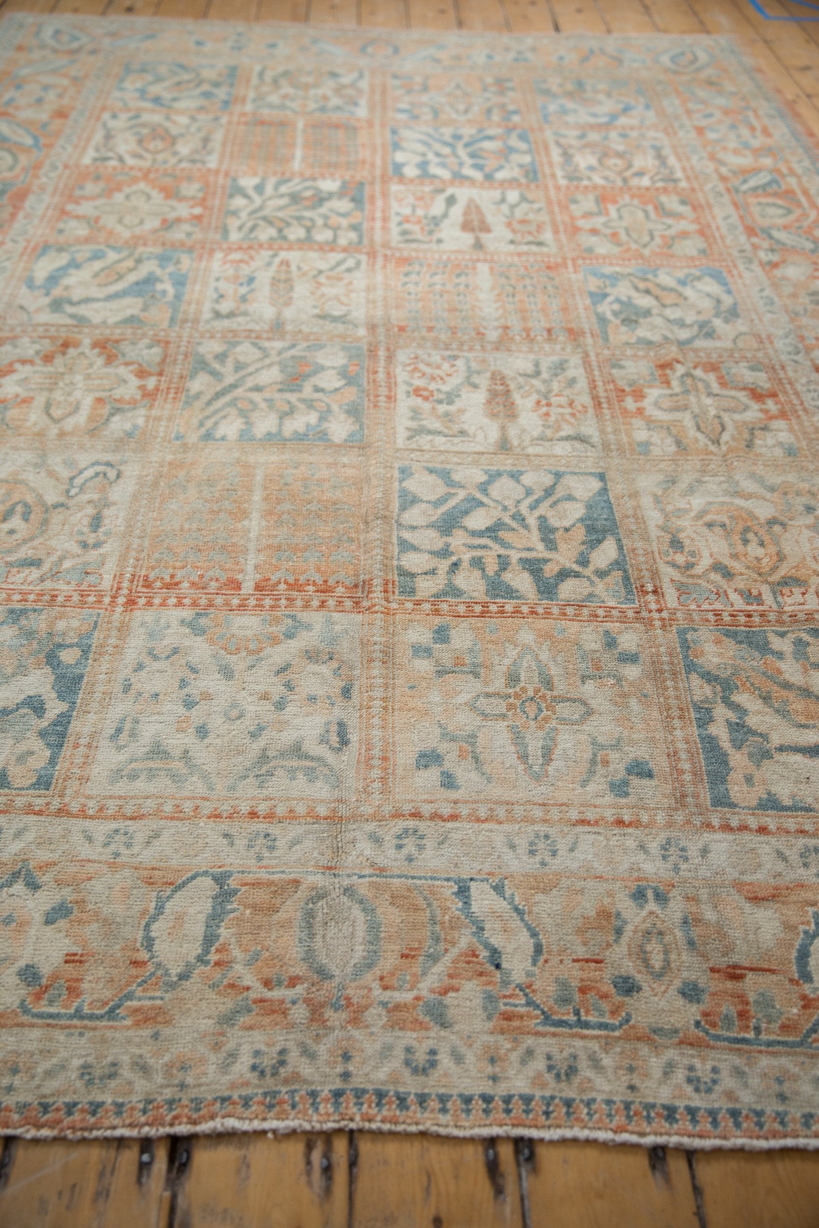 6.5x9.5 Vintage Distressed Bakhtiari Carpet by Old New House® - product image 7 for Resin Society